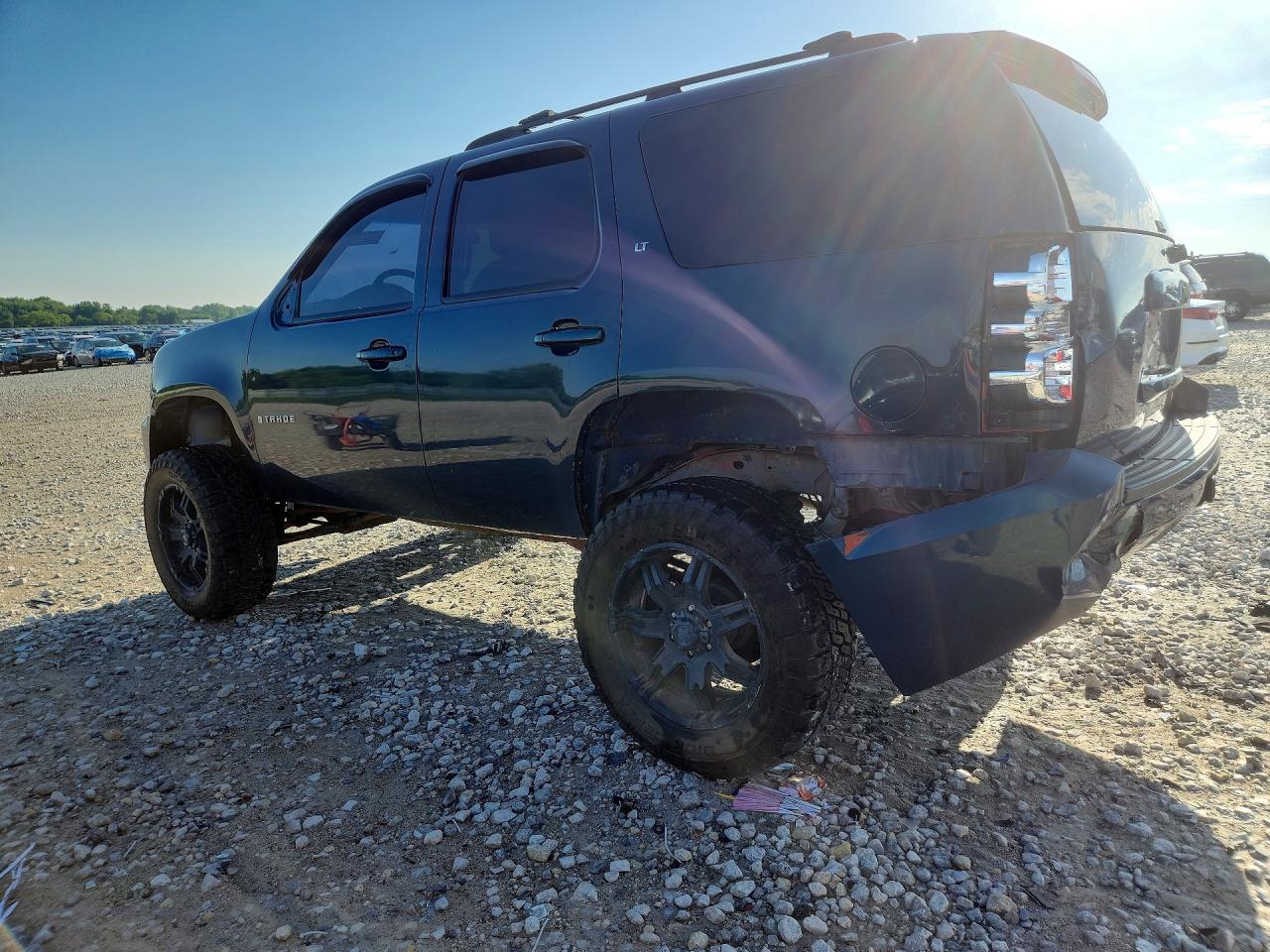 2007 Chevrolet Tahoe K1500 Blue vin: 1GNFK13067J276670