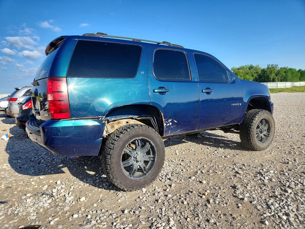 2007 Chevrolet Tahoe K1500 Blue vin: 1GNFK13067J276670