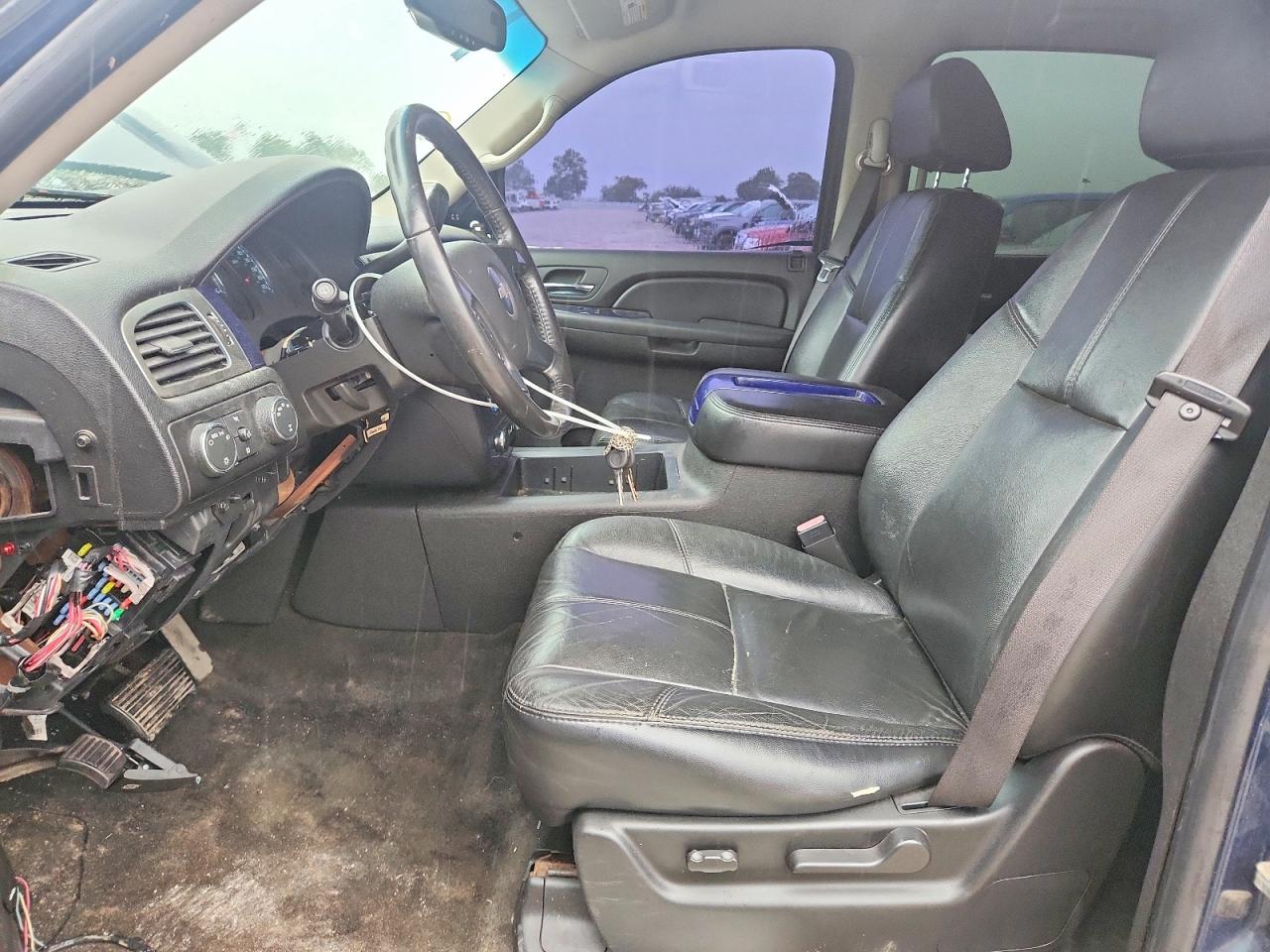 2007 Chevrolet Tahoe K1500 Blue vin: 1GNFK13067J276670