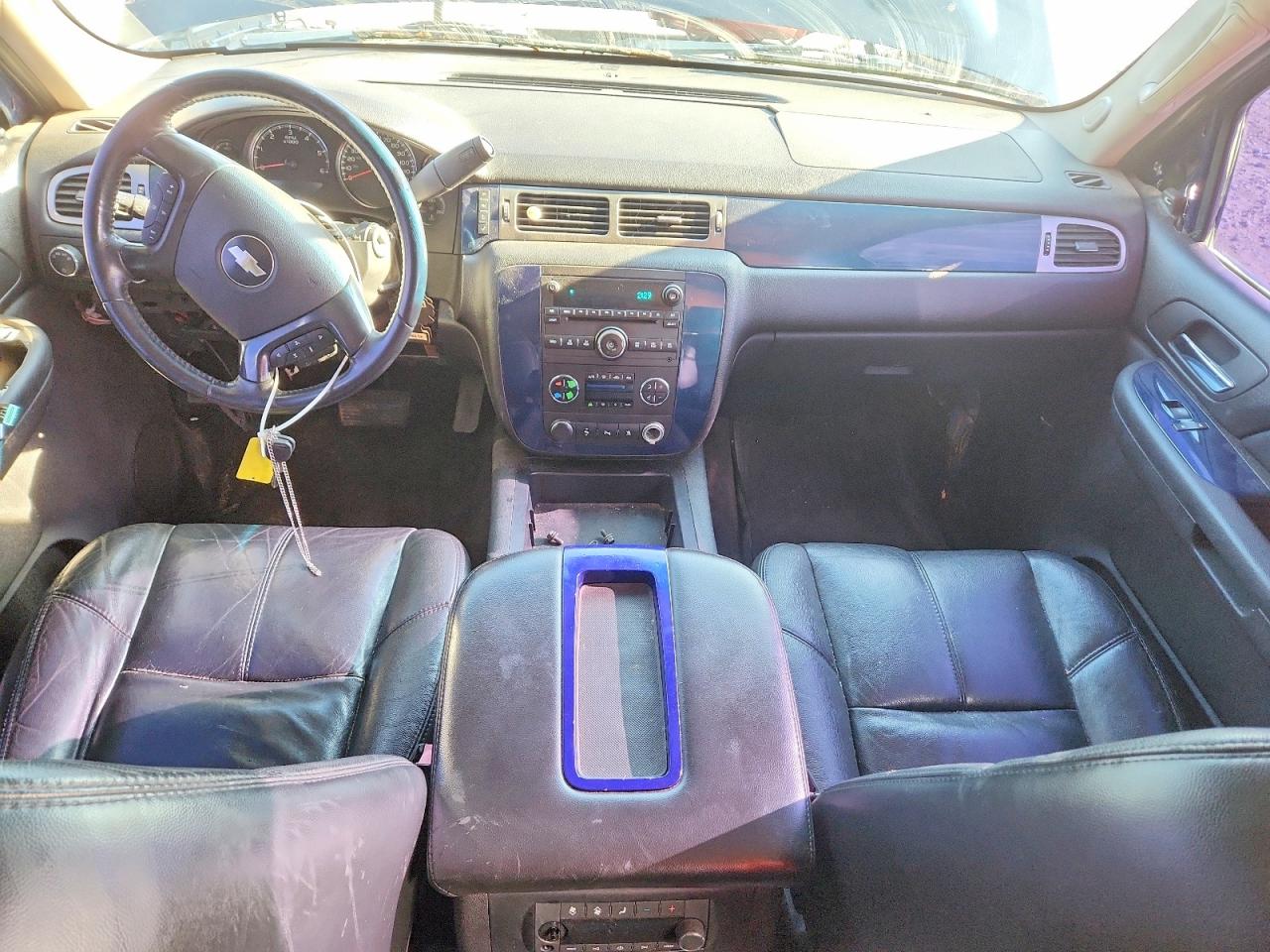 2007 Chevrolet Tahoe K1500 Blue vin: 1GNFK13067J276670