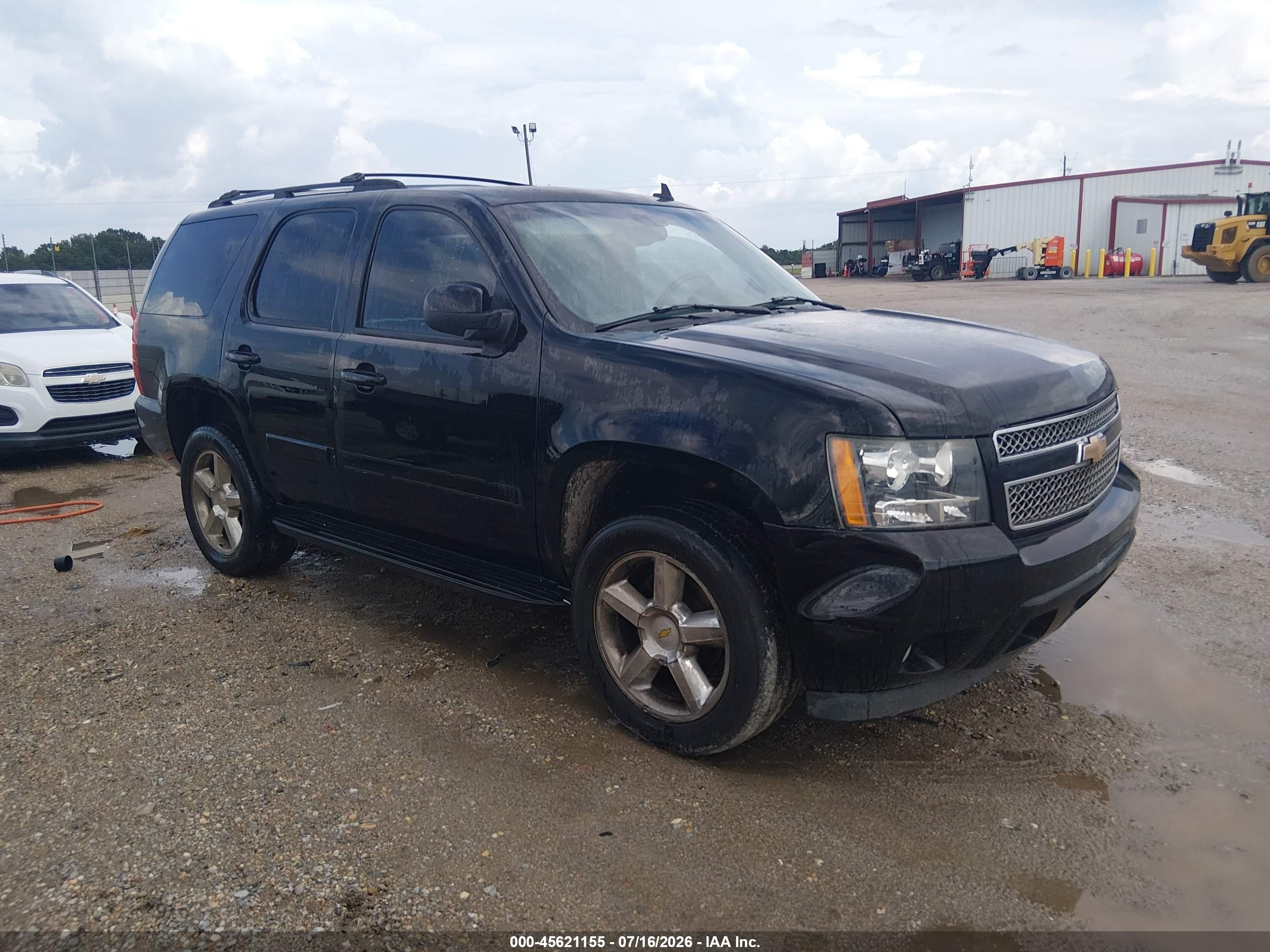 2007 Chevrolet Tahoe Lt Black vin: 1GNFK13067R110361