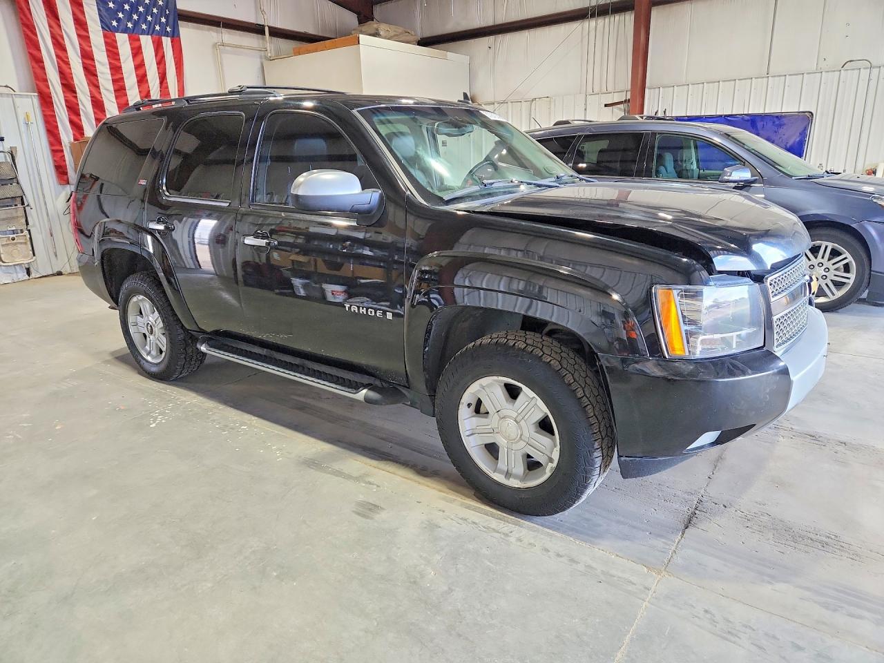 2007 Chevrolet Tahoe K1500 Black vin: 1GNFK13067R412104