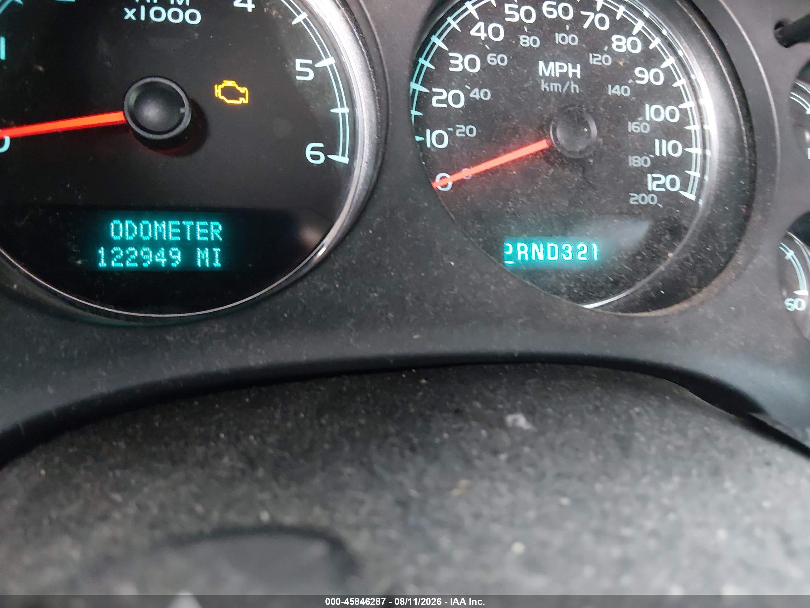 2008 Chevrolet Tahoe Commercial Fleet White vin: 1GNFK13068R261296