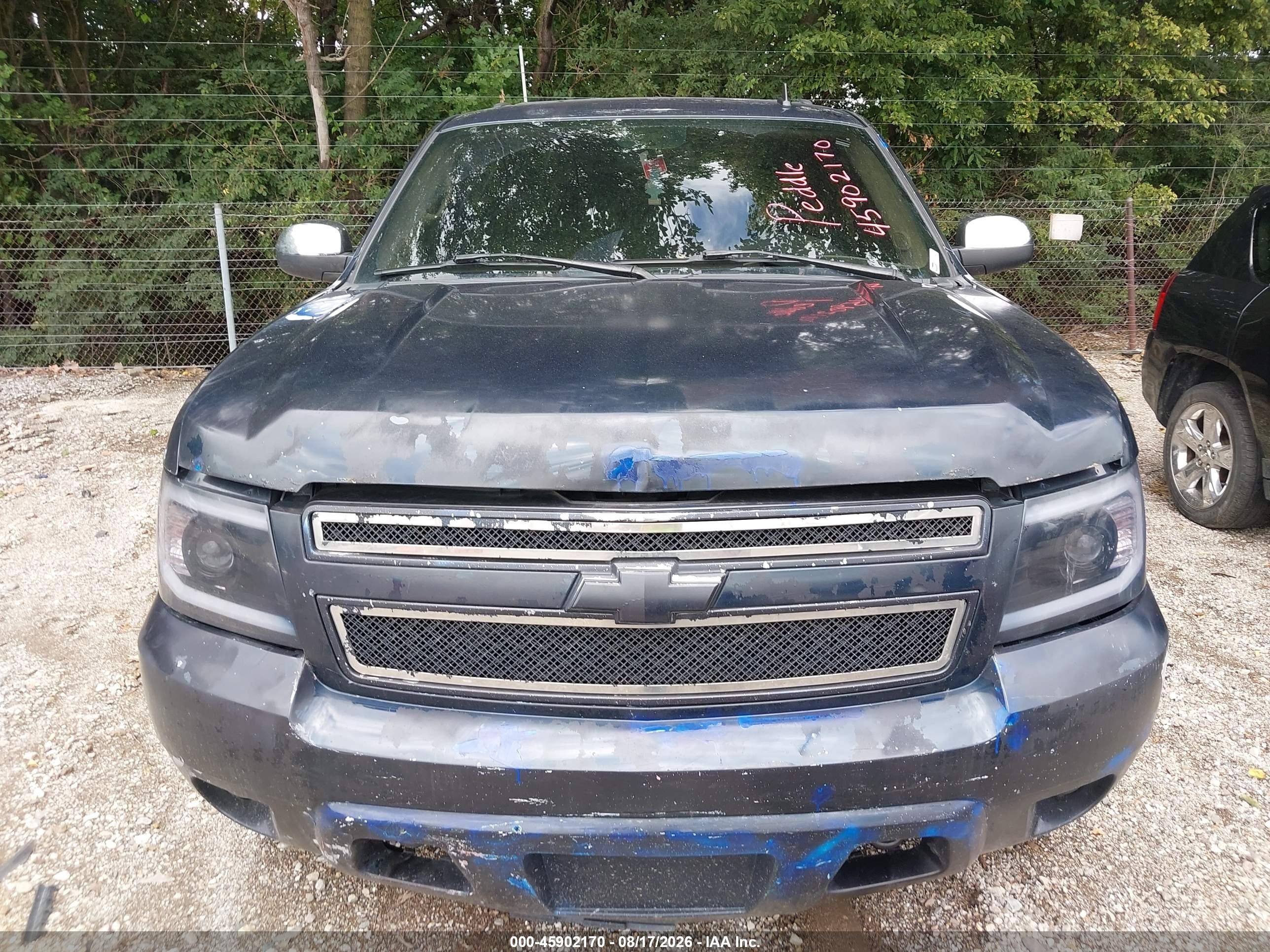 2007 Chevrolet Tahoe Ls Синий vin: 1GNFK13077J110545