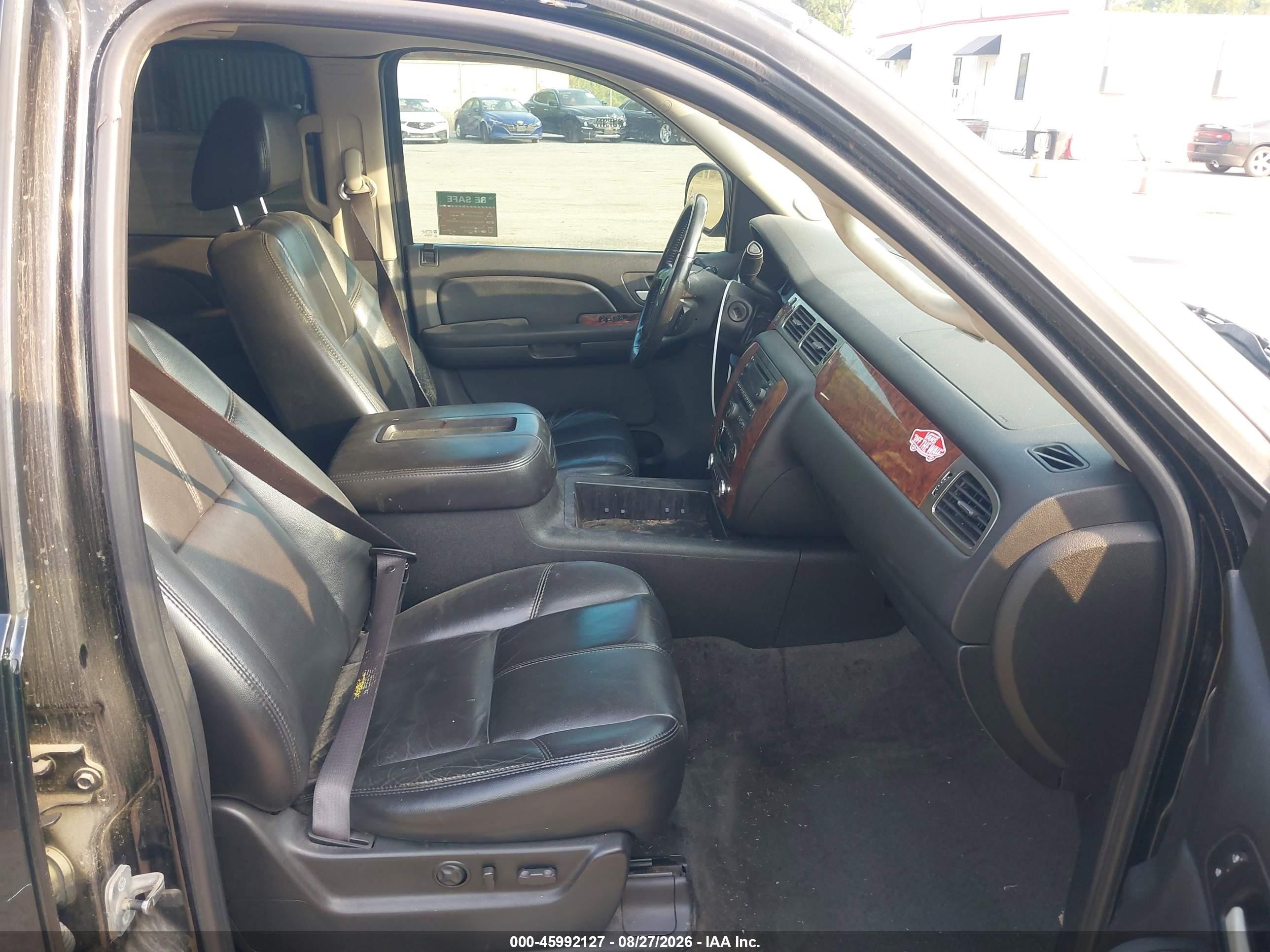 2007 Chevrolet Tahoe Lt Черный vin: 1GNFK13077J146381