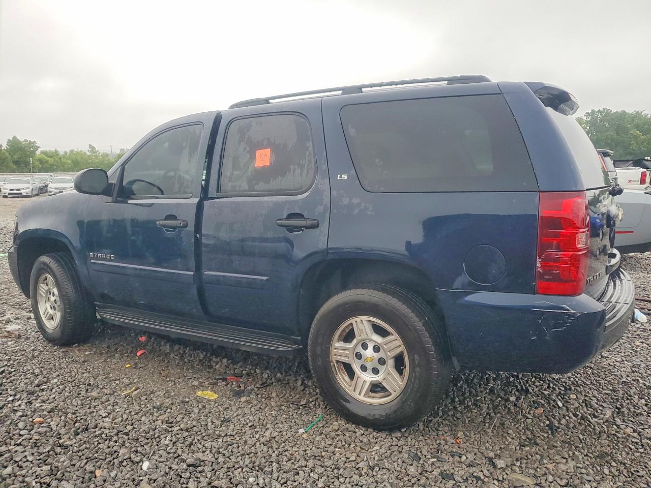 2007 Chevrolet Tahoe K1500 Blue vin: 1GNFK13077J360187