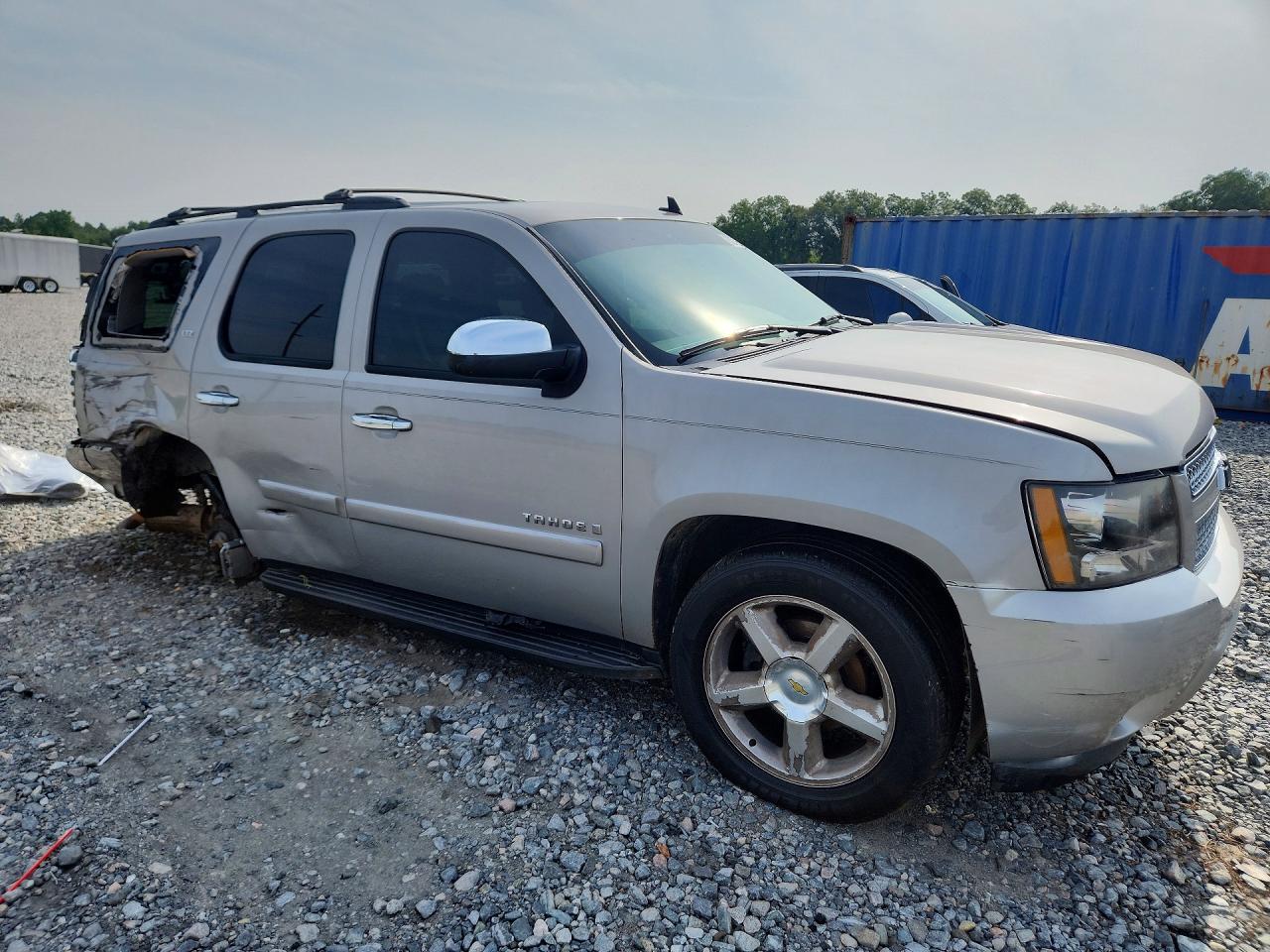 2007 Chevrolet Tahoe K1500 Серый vin: 1GNFK13077J388944