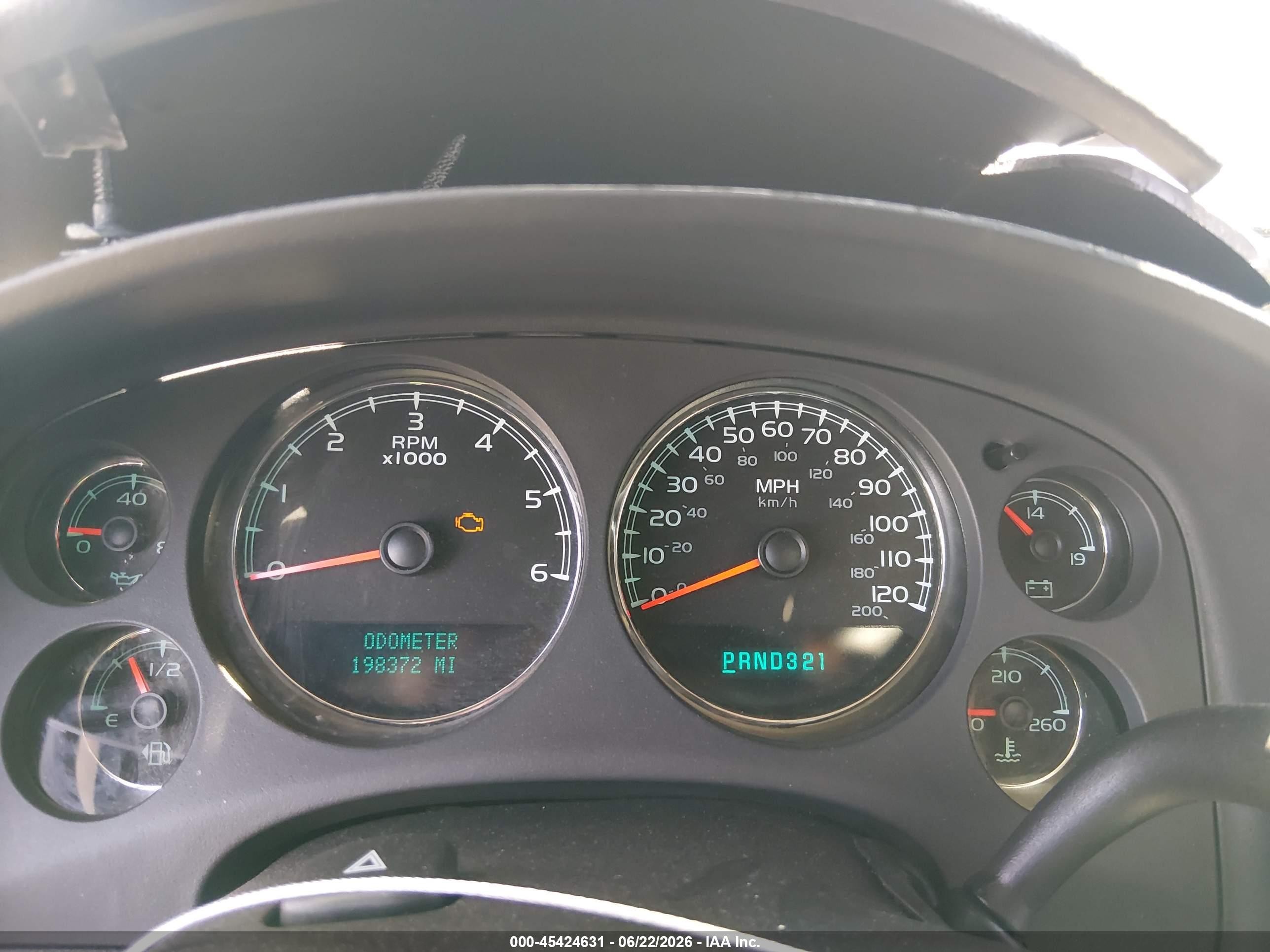 2007 Chevrolet Tahoe Lt Blue vin: 1GNFK13077R223512