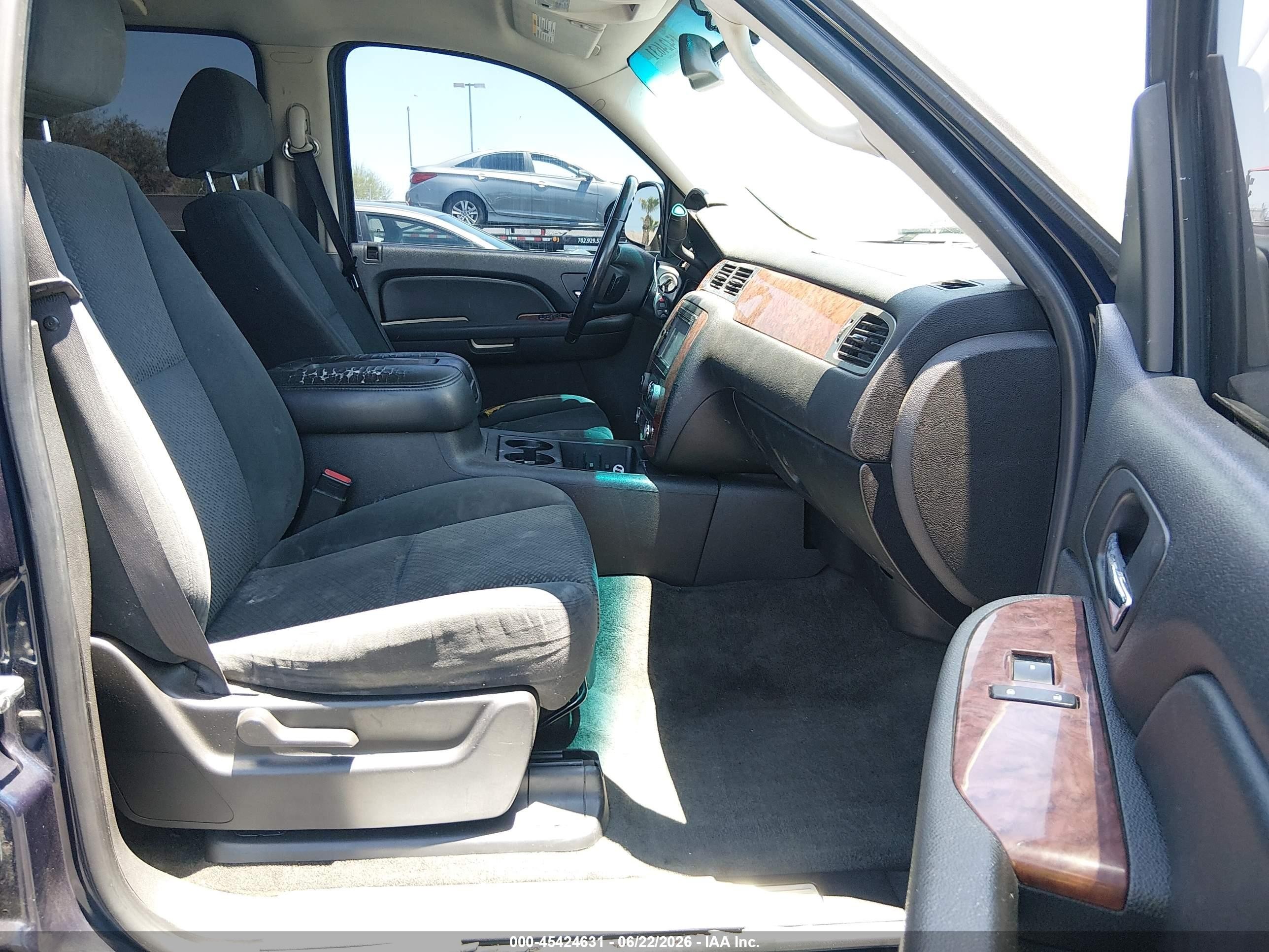2007 Chevrolet Tahoe Lt Blue vin: 1GNFK13077R223512