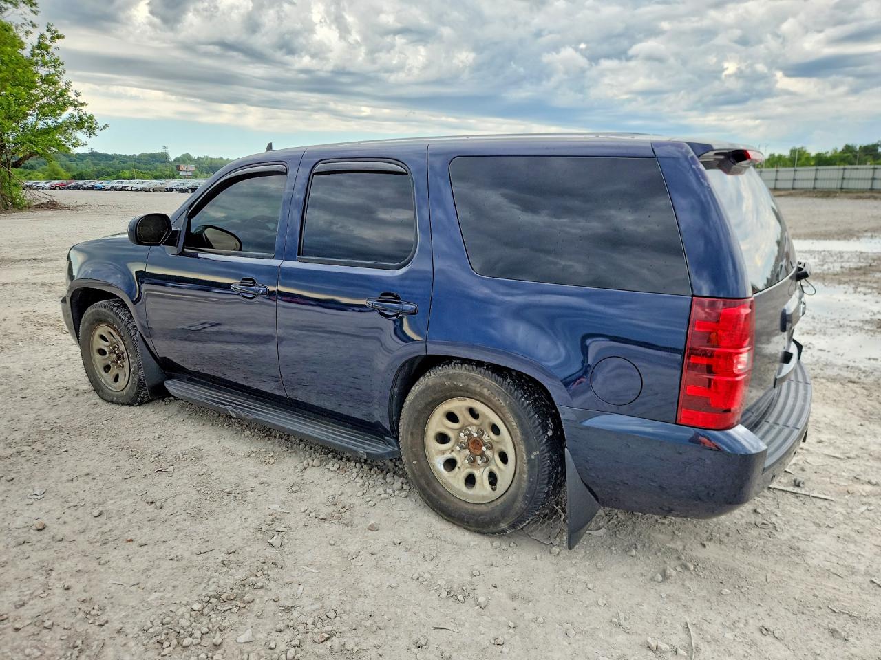 2008 Chevrolet Tahoe K1500 Blue vin: 1GNFK13088R271179