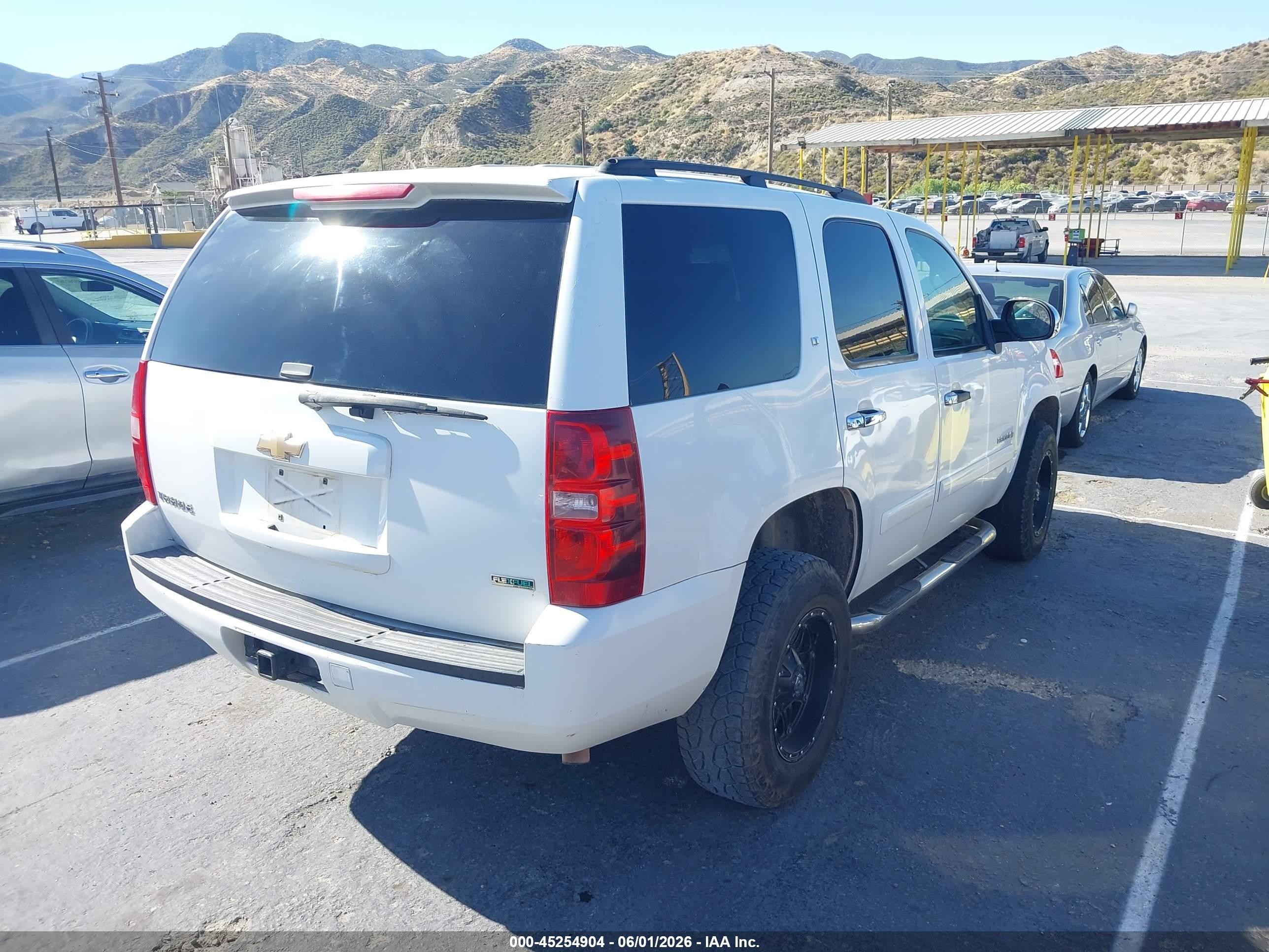 2009 Chevrolet Tahoe Commercial Fleet White vin: 1GNFK13089R259504