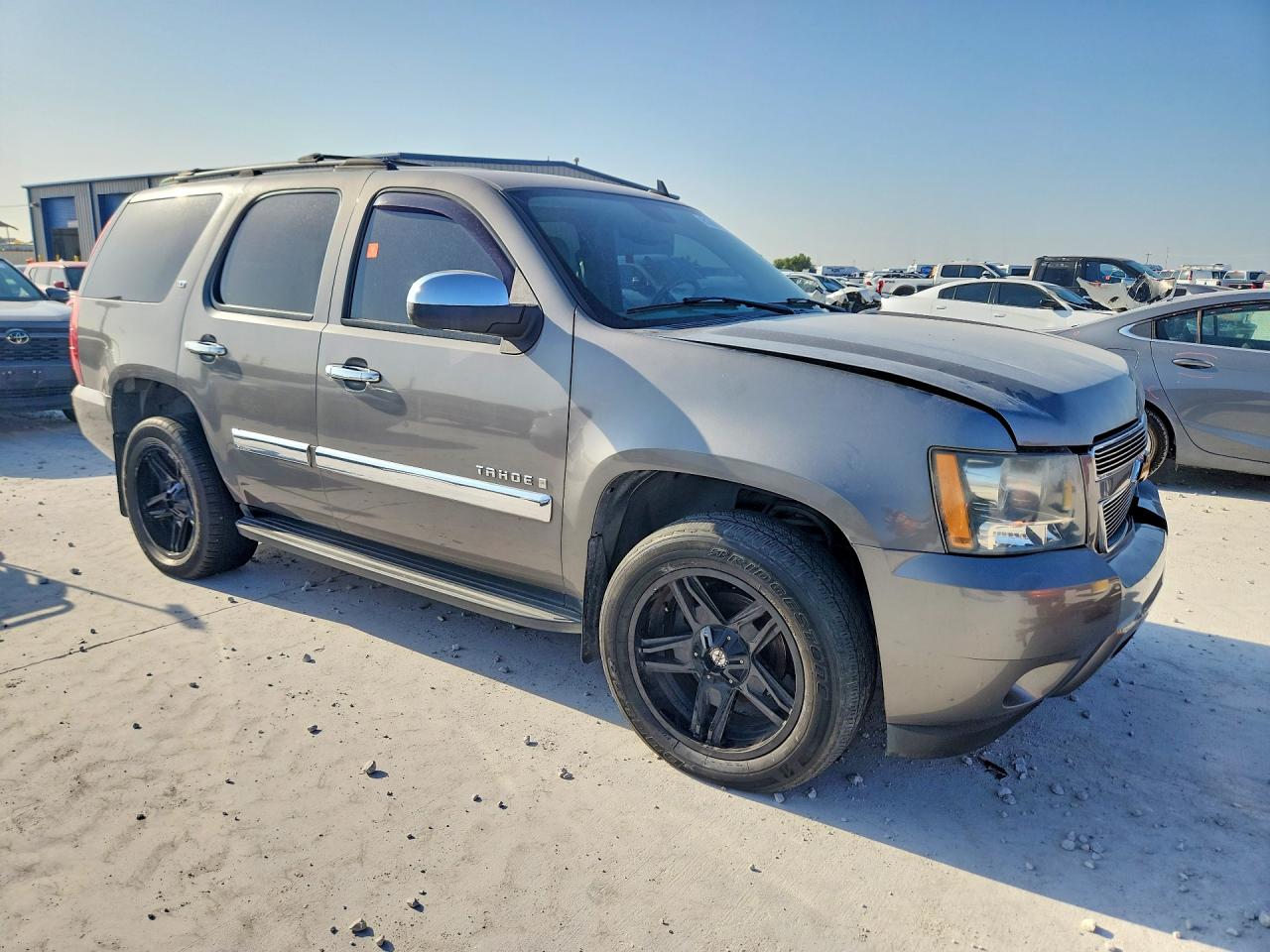 2007 Chevrolet Tahoe K1500 Gray vin: 1GNFK13097J118081
