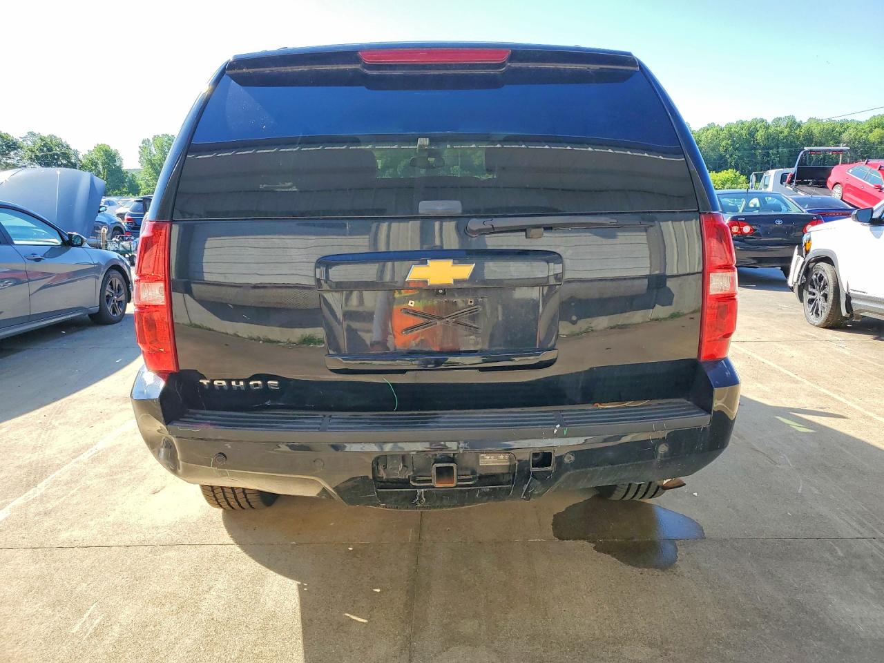 2007 Chevrolet Tahoe K1500 Black vin: 1GNFK13097J153512