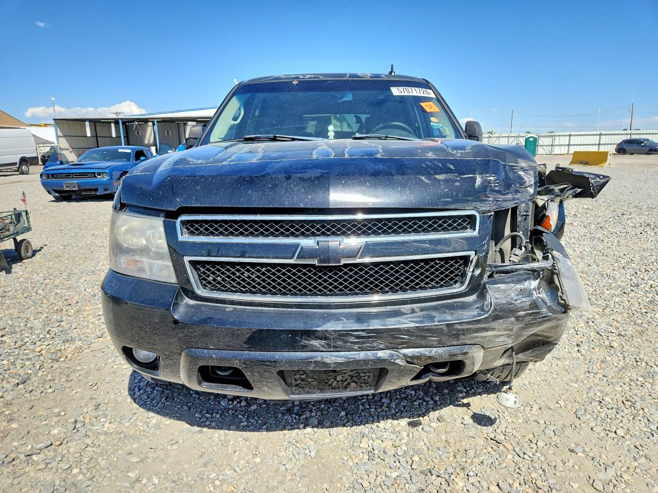 2007 Chevrolet Tahoe K1500 Black vin: 1GNFK13097J373541