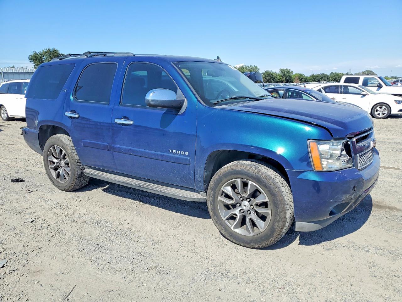 2007 Chevrolet Tahoe K1500 Teal vin: 1GNFK13097R394407