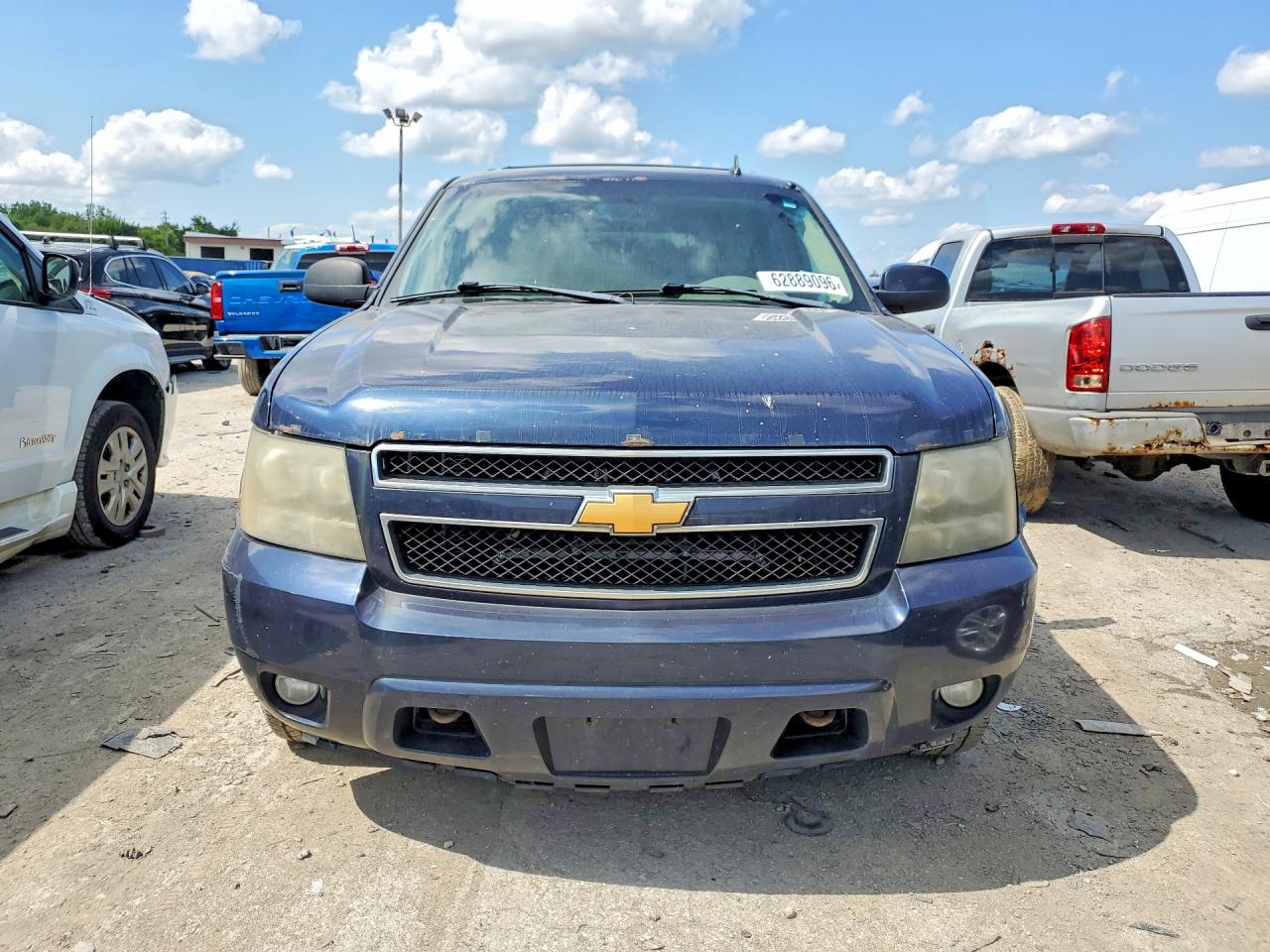 2008 Chevrolet Tahoe K1500 Blue vin: 1GNFK13098R129472
