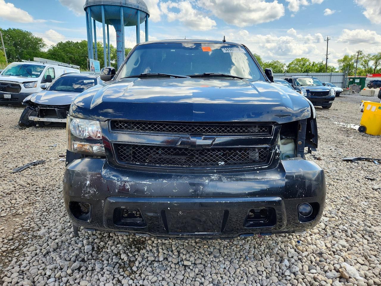 2007 Chevrolet Tahoe K1500 Black vin: 1GNFK130X7R104840