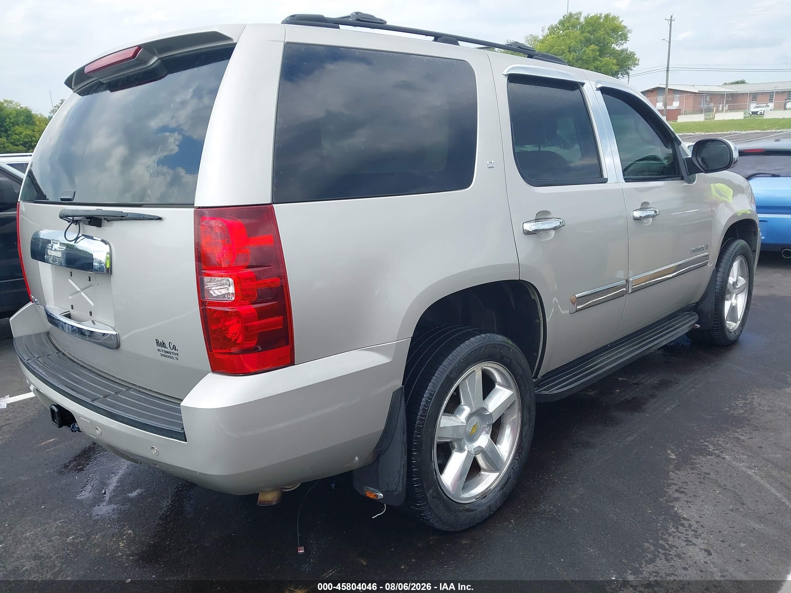 2007 Chevrolet Tahoe Lt Tan vin: 1GNFK130X7R153293