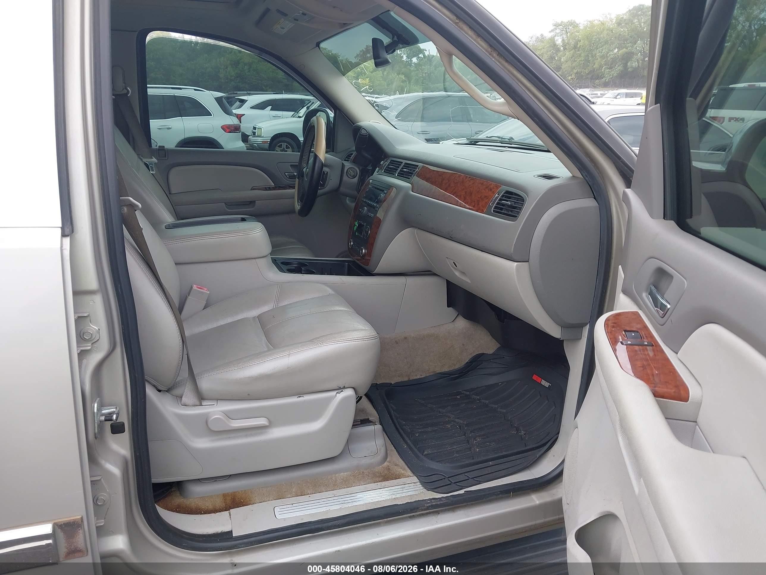 2007 Chevrolet Tahoe Lt Tan vin: 1GNFK130X7R153293