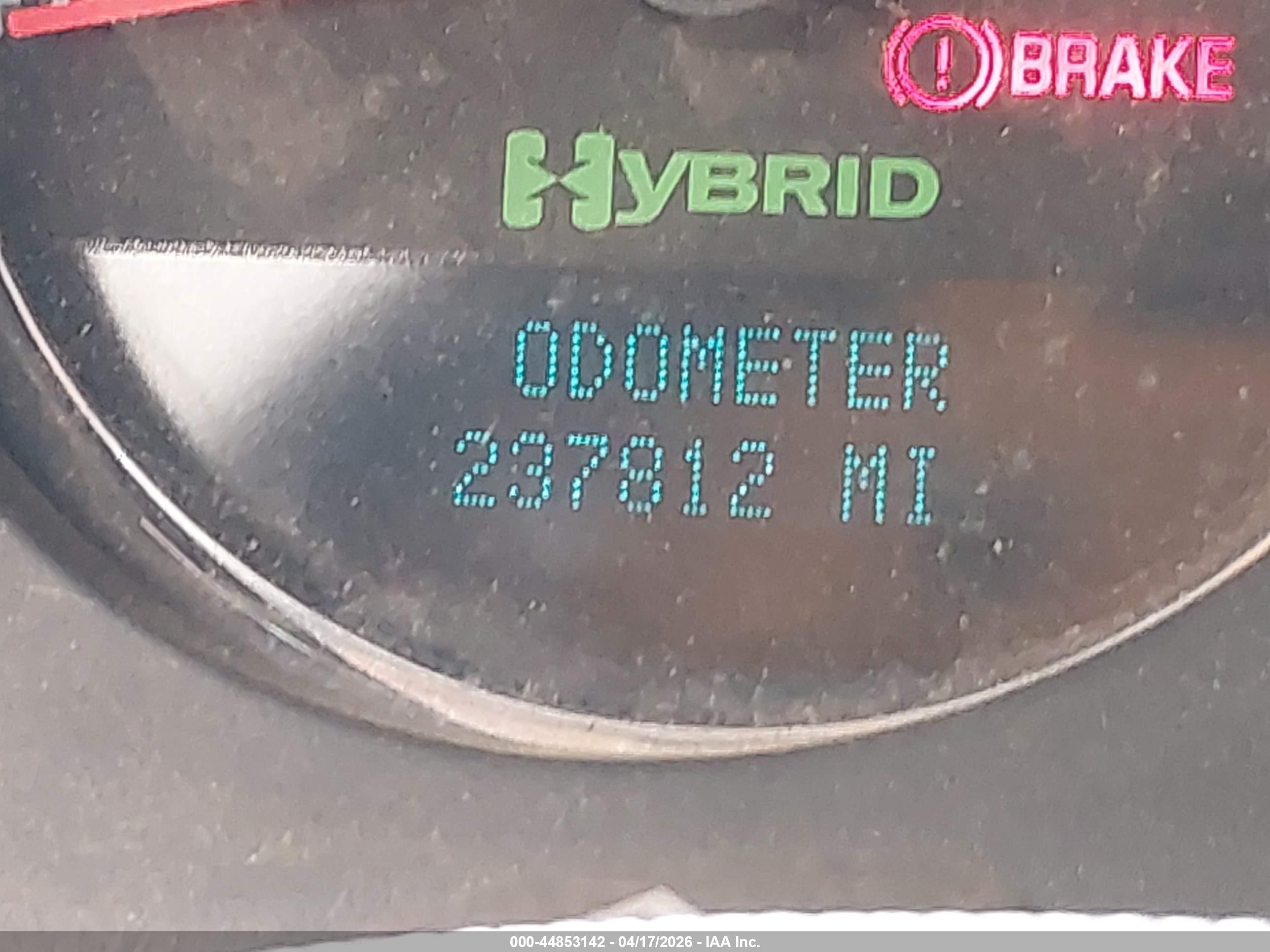 2008 Chevrolet Tahoe Hybrid   Black vin: 1GNFK13558R189941