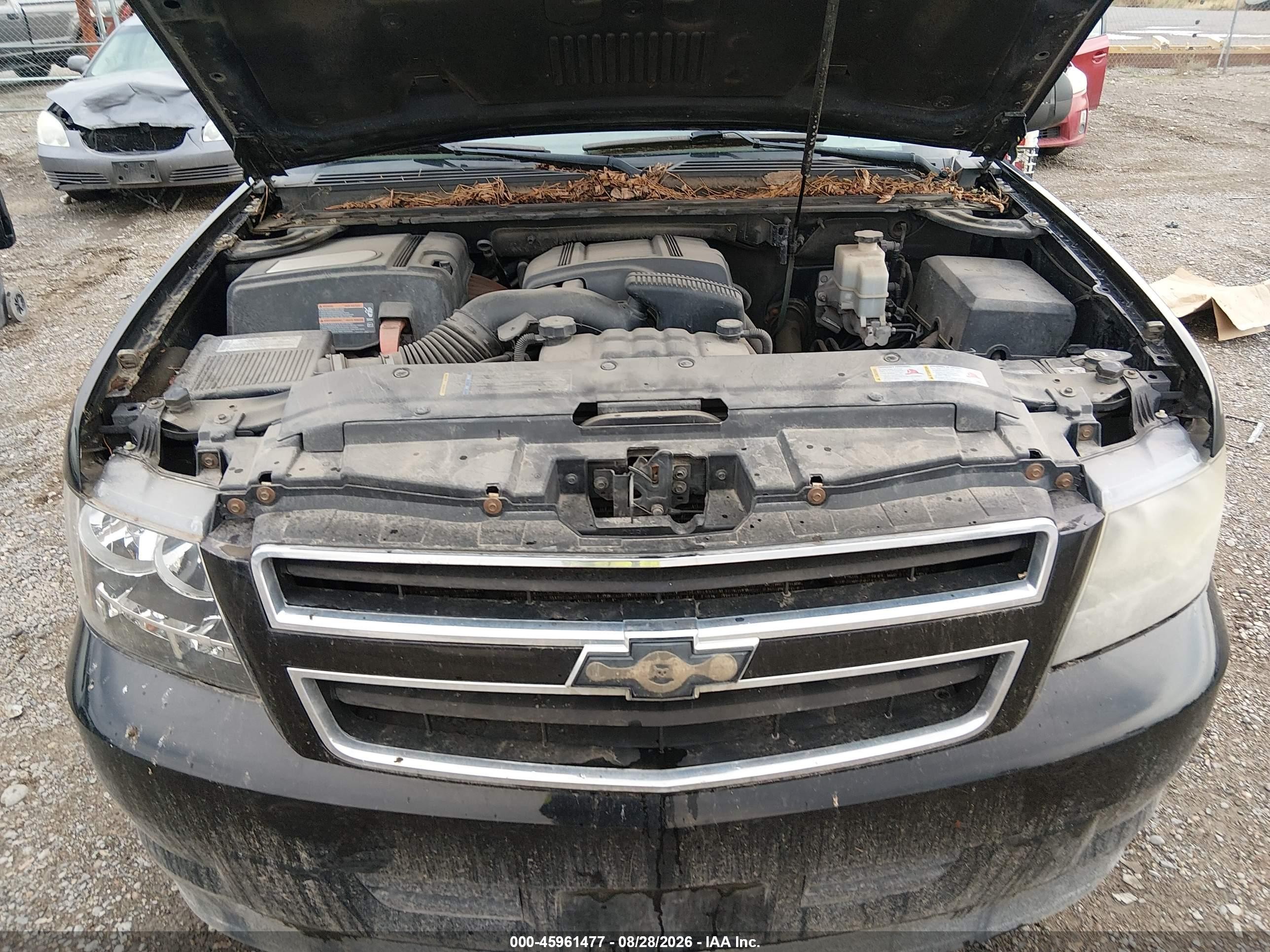 2008 Chevrolet Tahoe Hybrid   Черный vin: 1GNFK13558R221383