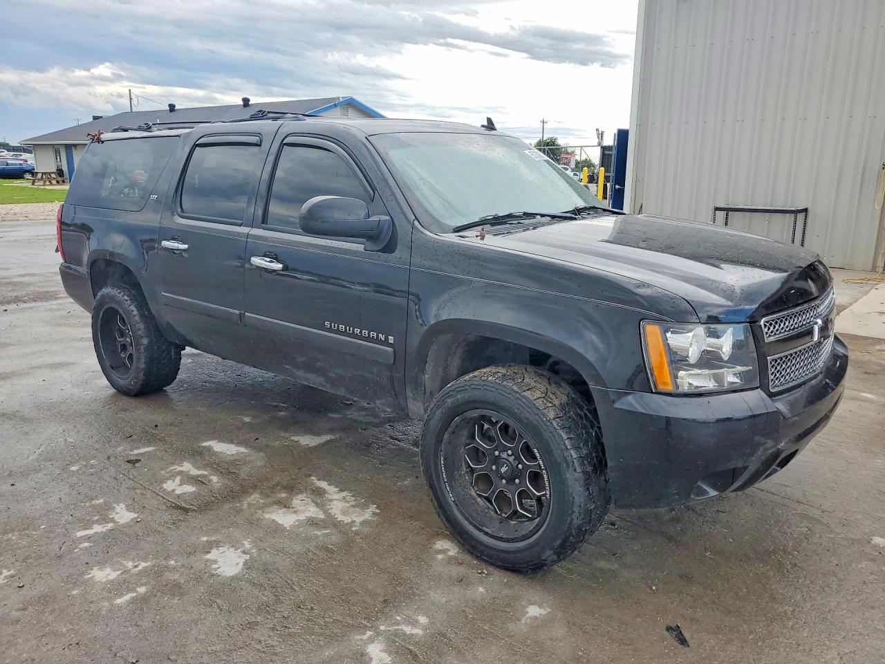 2007 Chevrolet Suburban K1500 Черный vin: 1GNFK16307J348405