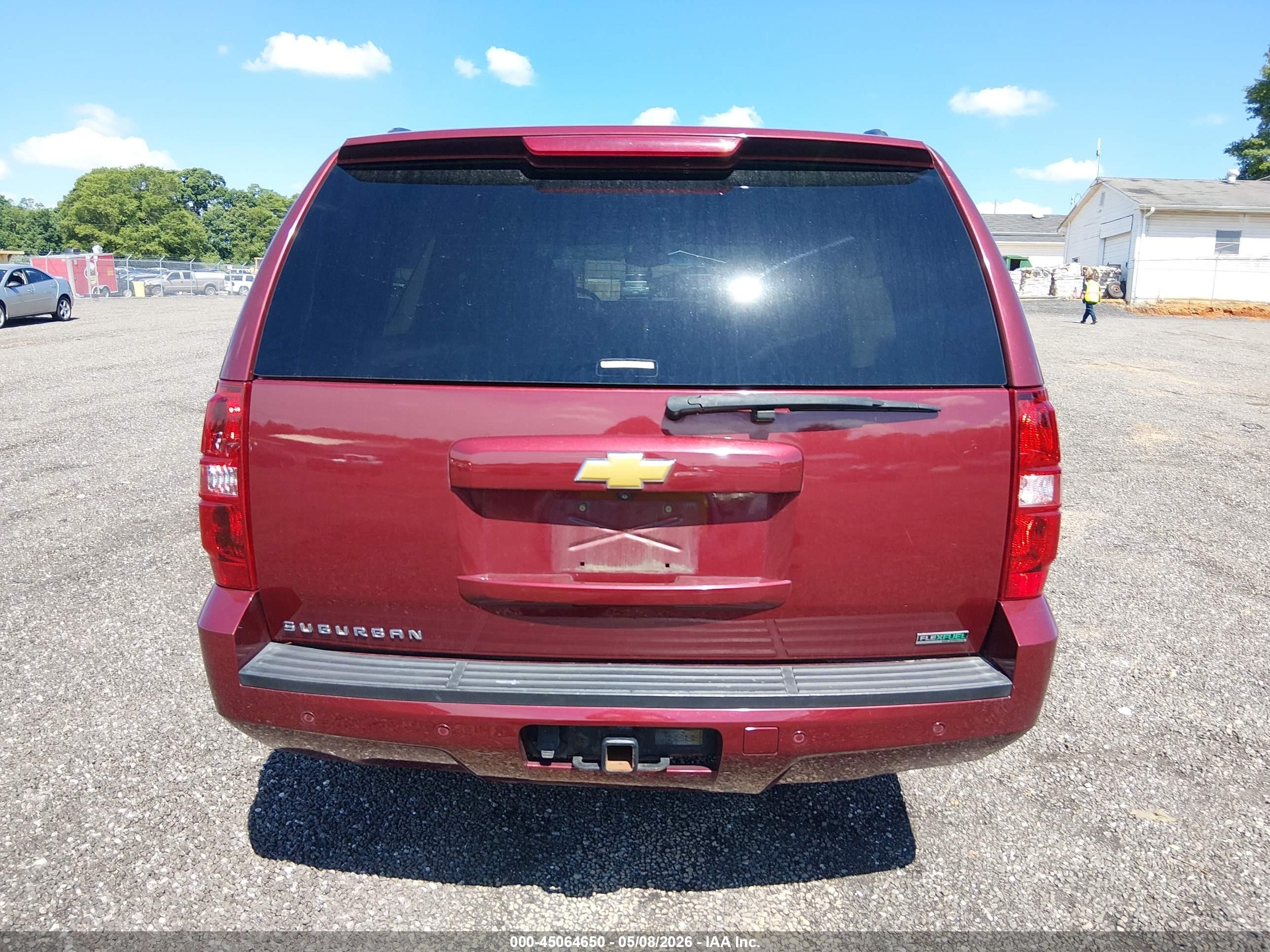 2008 Chevrolet Suburban 1500 Ltz Burgundy vin: 1GNFK16308J128540