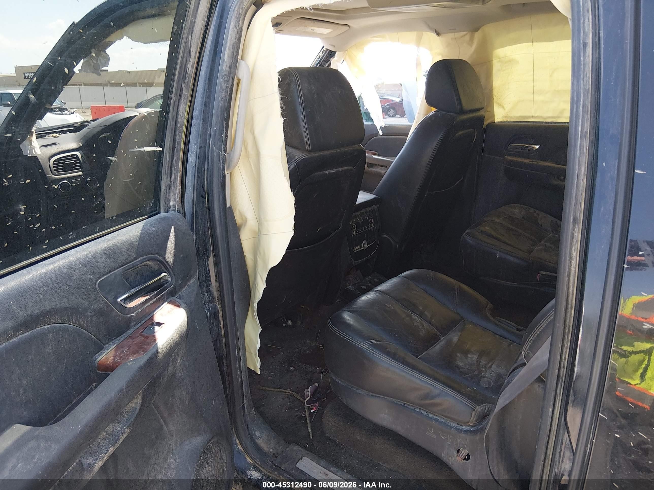 2007 Chevrolet Suburban 1500 Ltz Black vin: 1GNFK16327J358417