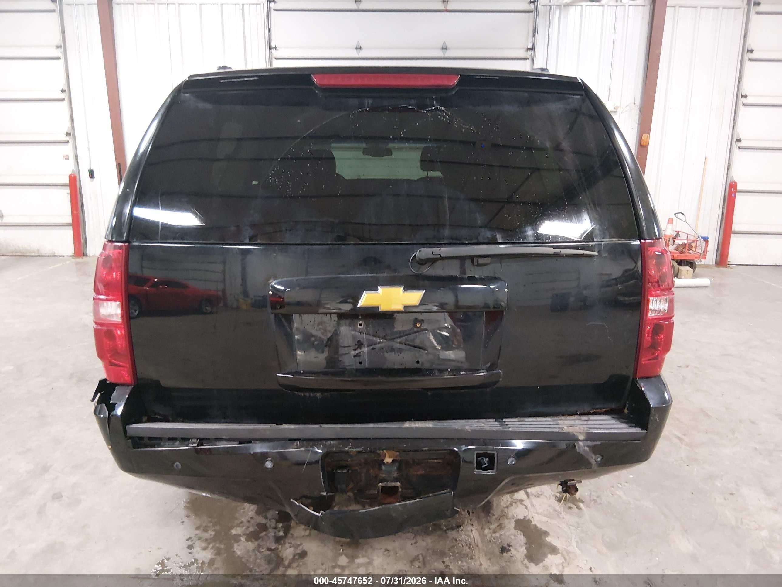 2008 Chevrolet Suburban 1500 Lt Black vin: 1GNFK16328J154010