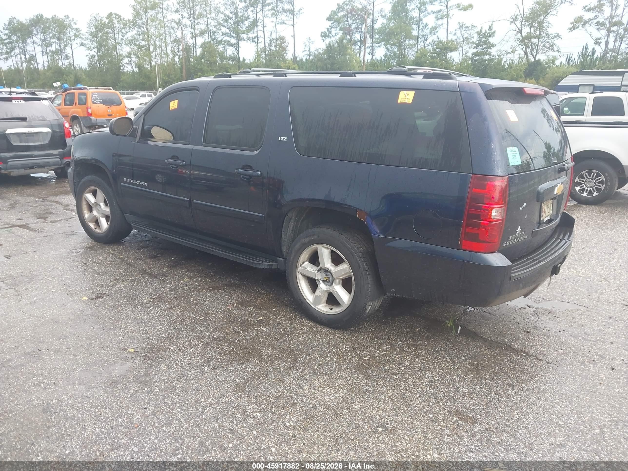 2007 Chevrolet Suburban Ltz Синий vin: 1GNFK16357J229281