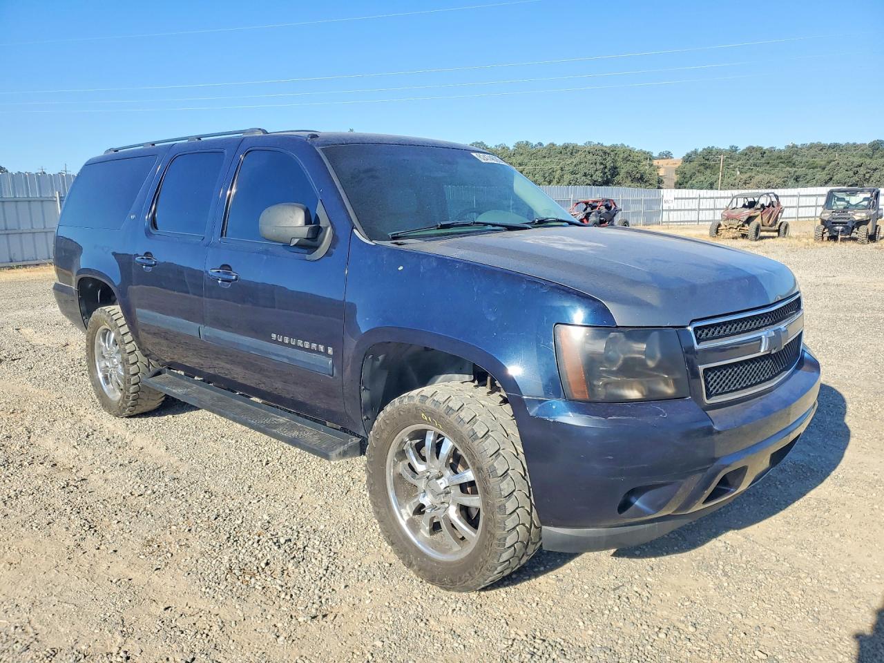 2008 Chevrolet Suburban K1500 Ls Blue vin: 1GNFK16358J116805