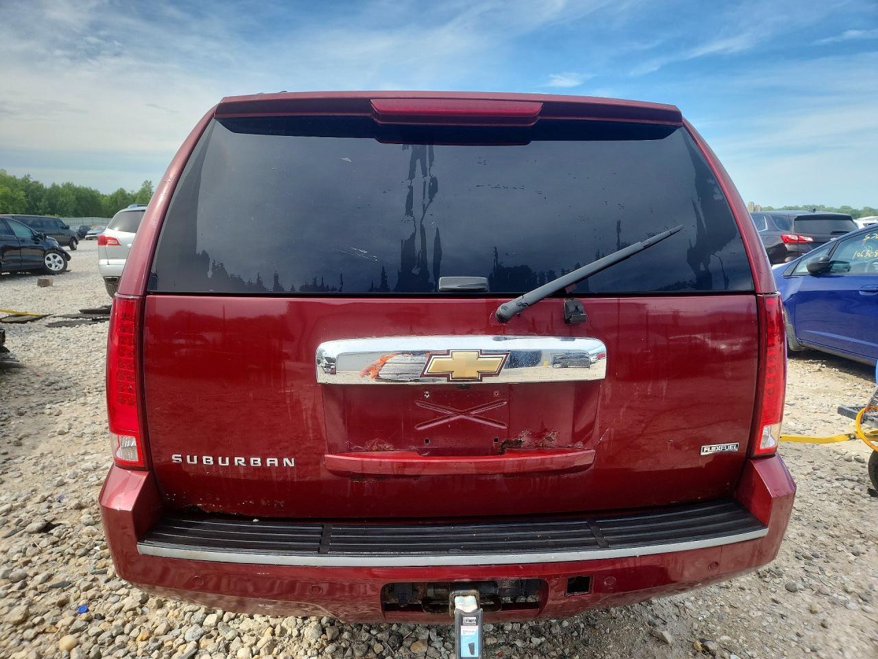 2007 Chevrolet Suburban K1500 Burgundy vin: 1GNFK16367J267778