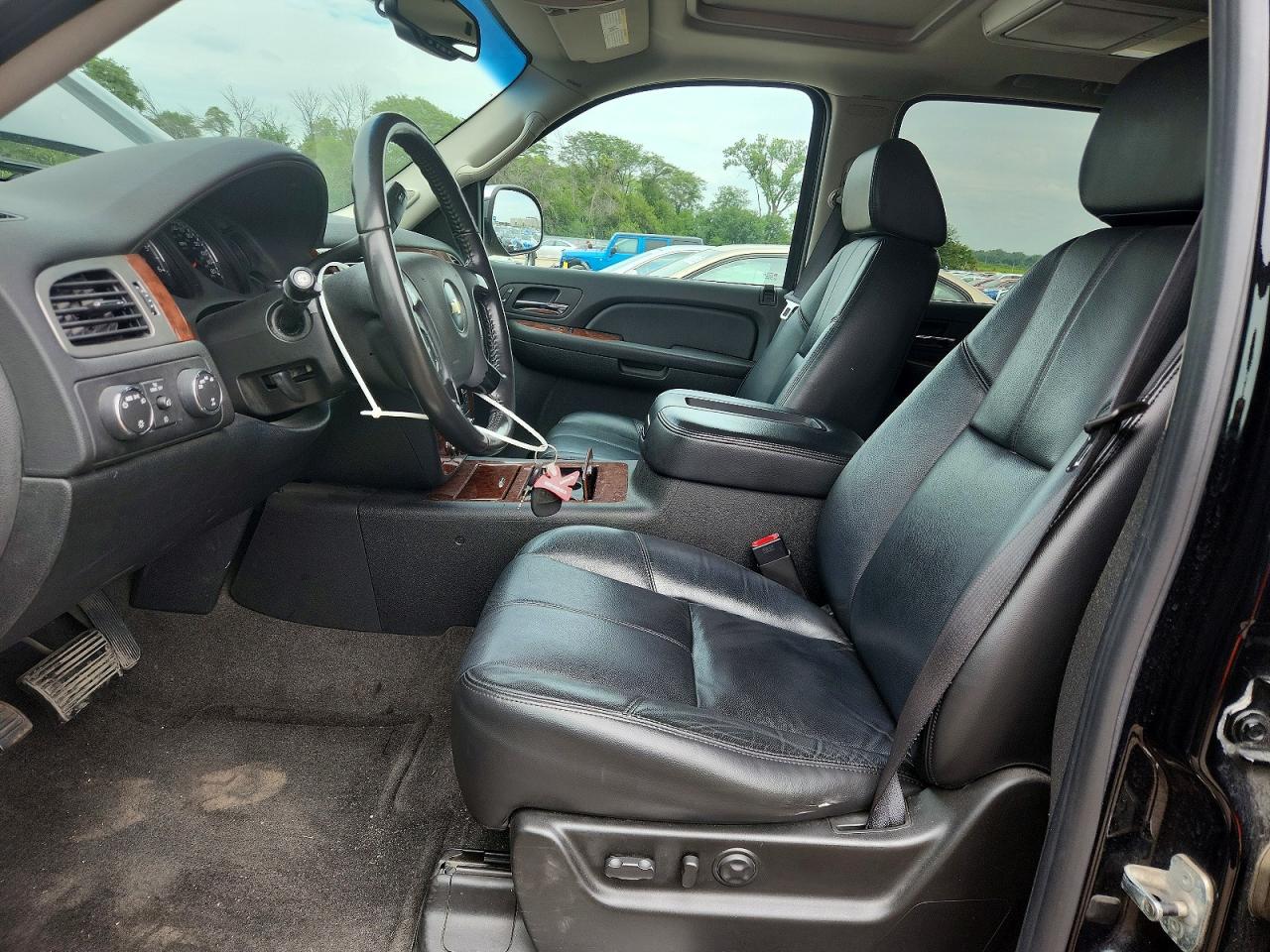 2008 Chevrolet Suburban K1500 Ls Black vin: 1GNFK16378J195863