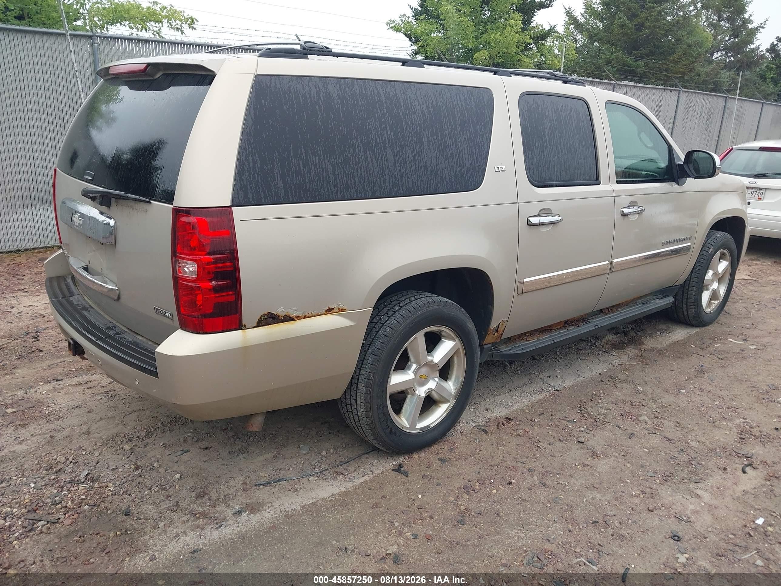 2007 Chevrolet Suburban Ltz Gold vin: 1GNFK16397J365199