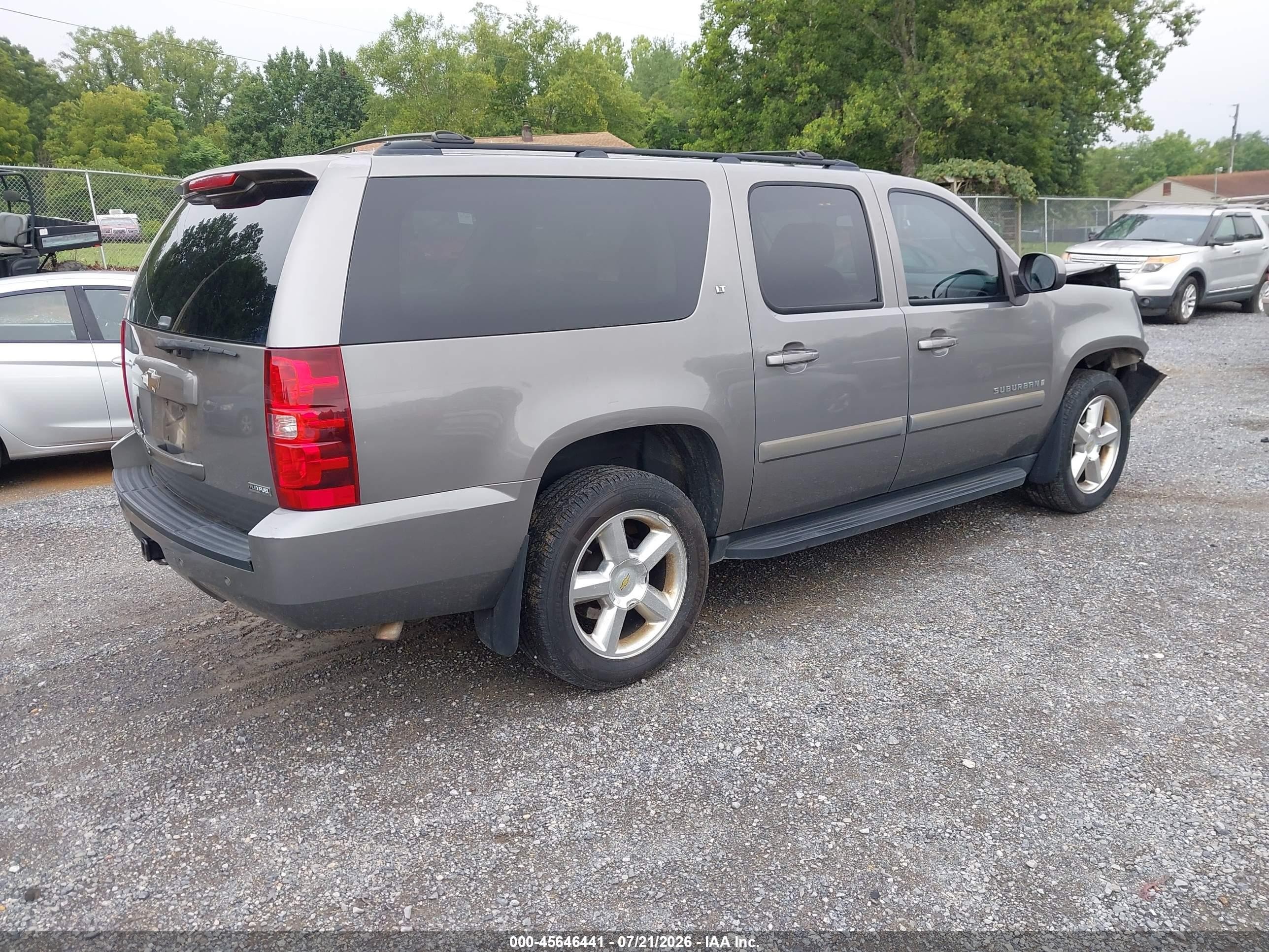 2008 Chevrolet Suburban 1500 Lt Gold vin: 1GNFK163X8J222750