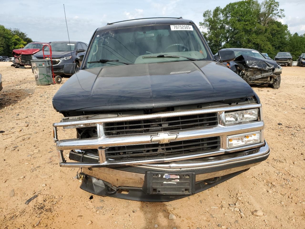 1995 Chevrolet Suburban K1500 Black vin: 1GNFK16K0SJ314562