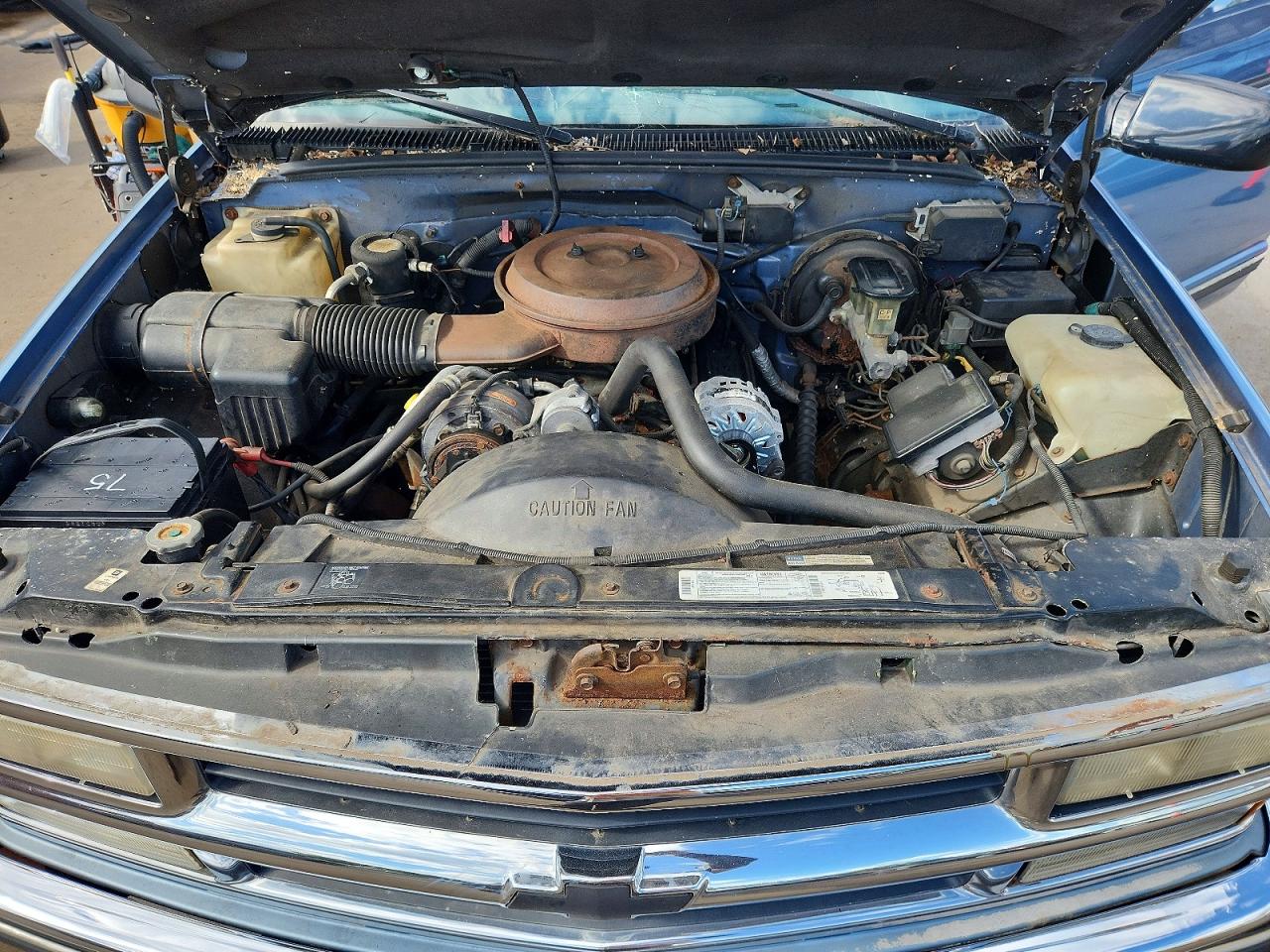 1995 Chevrolet Suburban K1500 Blue vin: 1GNFK16K3SJ430788