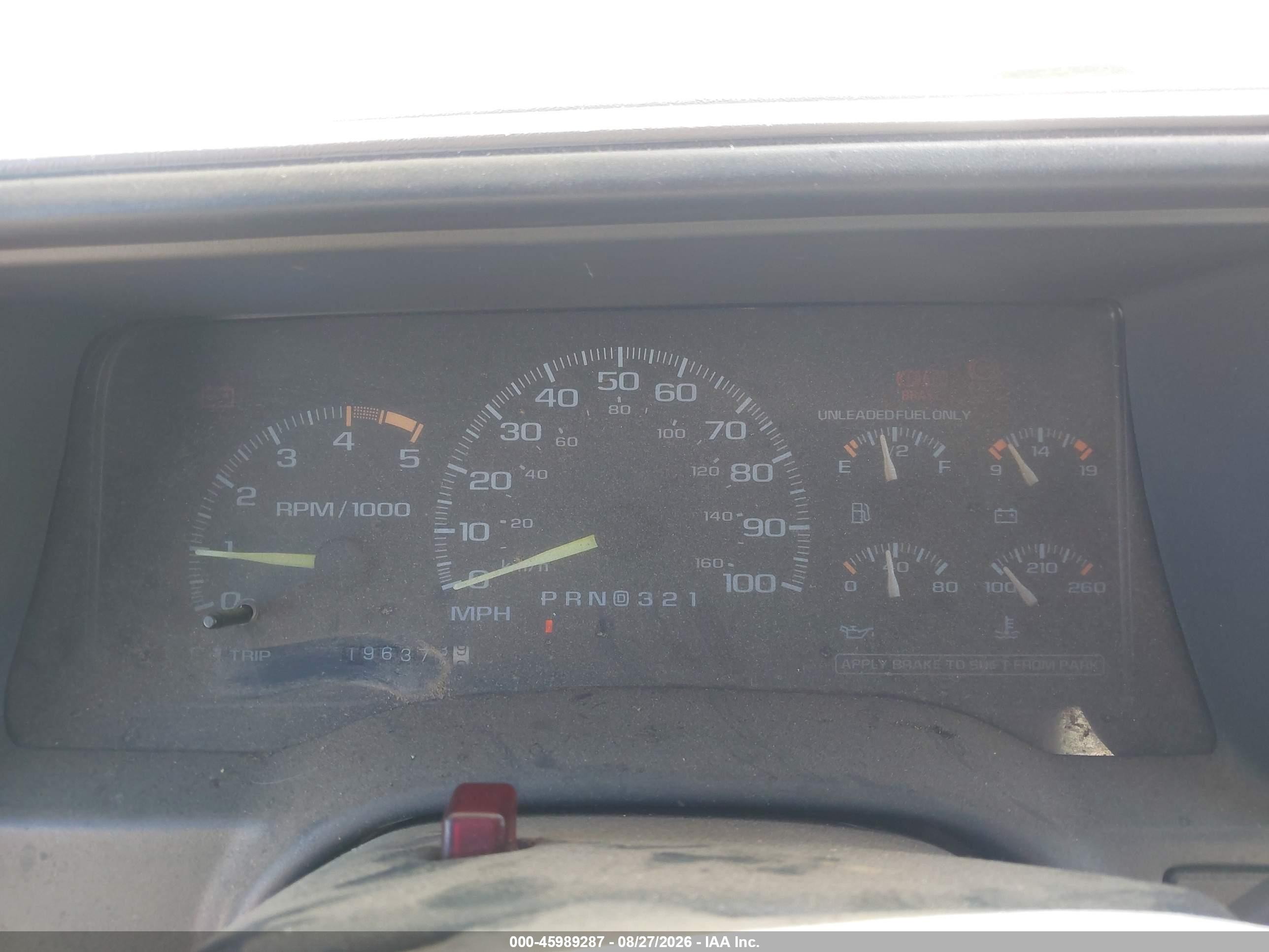 1995 Chevrolet Suburban K1500 Green vin: 1GNFK16K3SJ455867