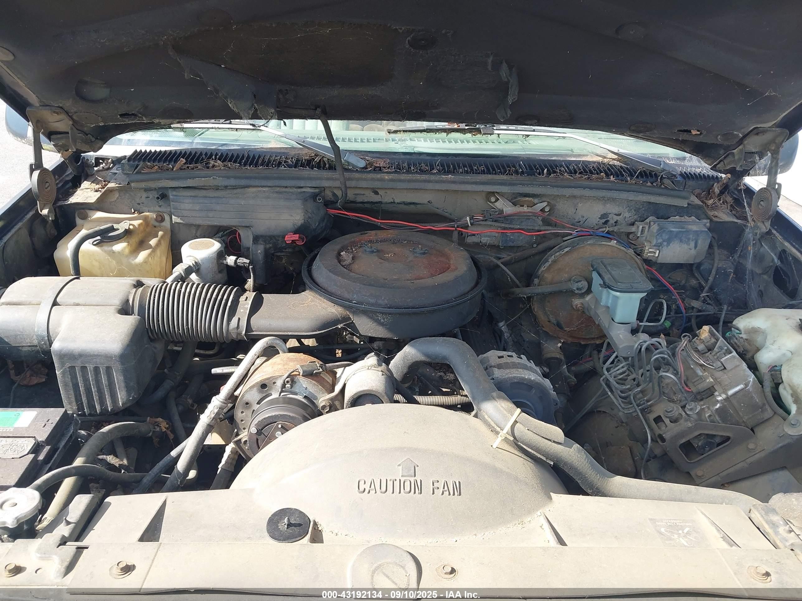 1993 Chevrolet Suburban K1500 Black vin: 1GNFK16K4PJ376957