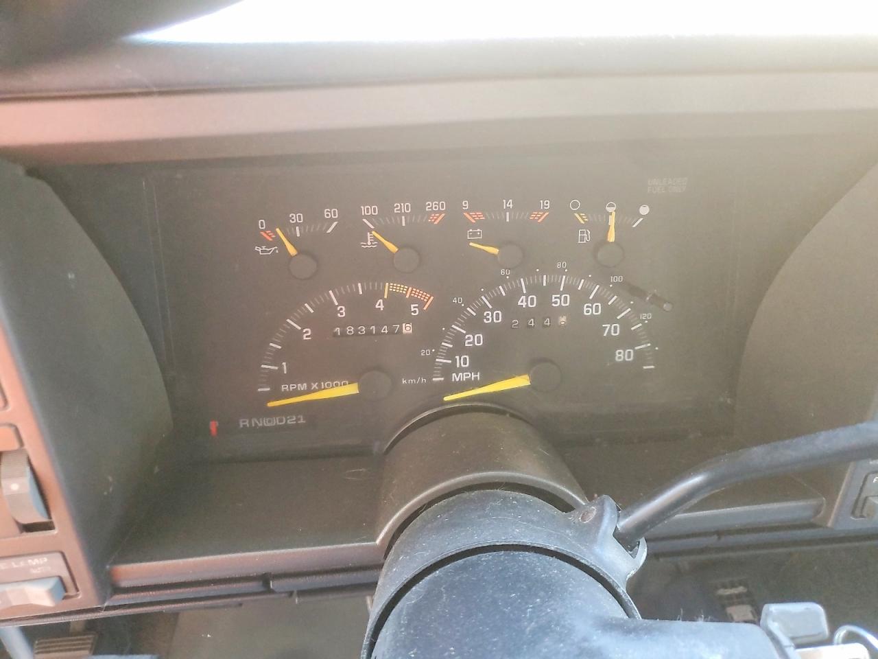 1992 Chevrolet Suburban K1500 Blue vin: 1GNFK16K5NJ322905