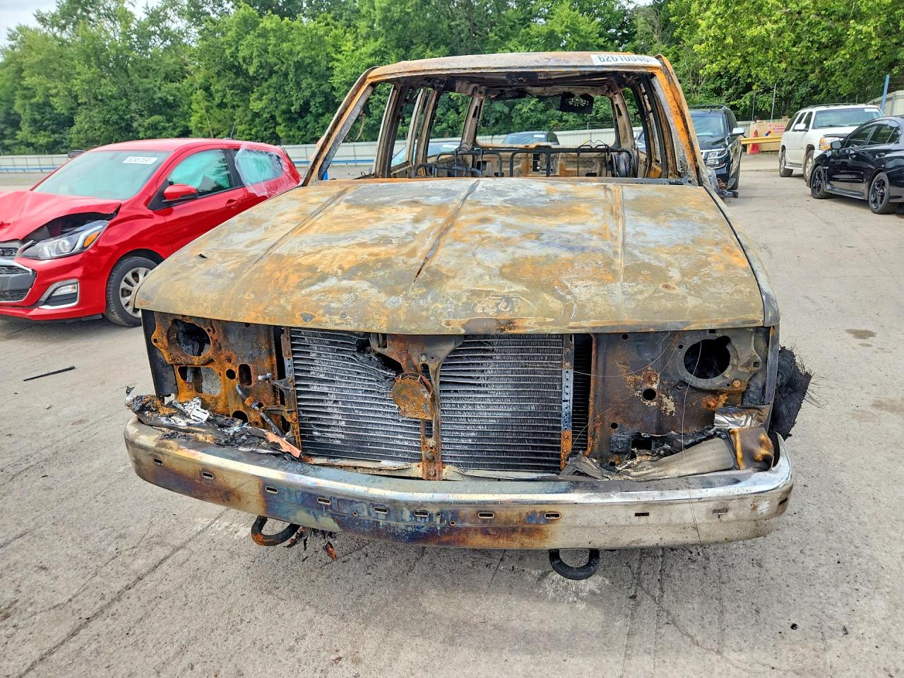 1995 Chevrolet Suburban K1500 Burn vin: 1GNFK16K5SJ322625