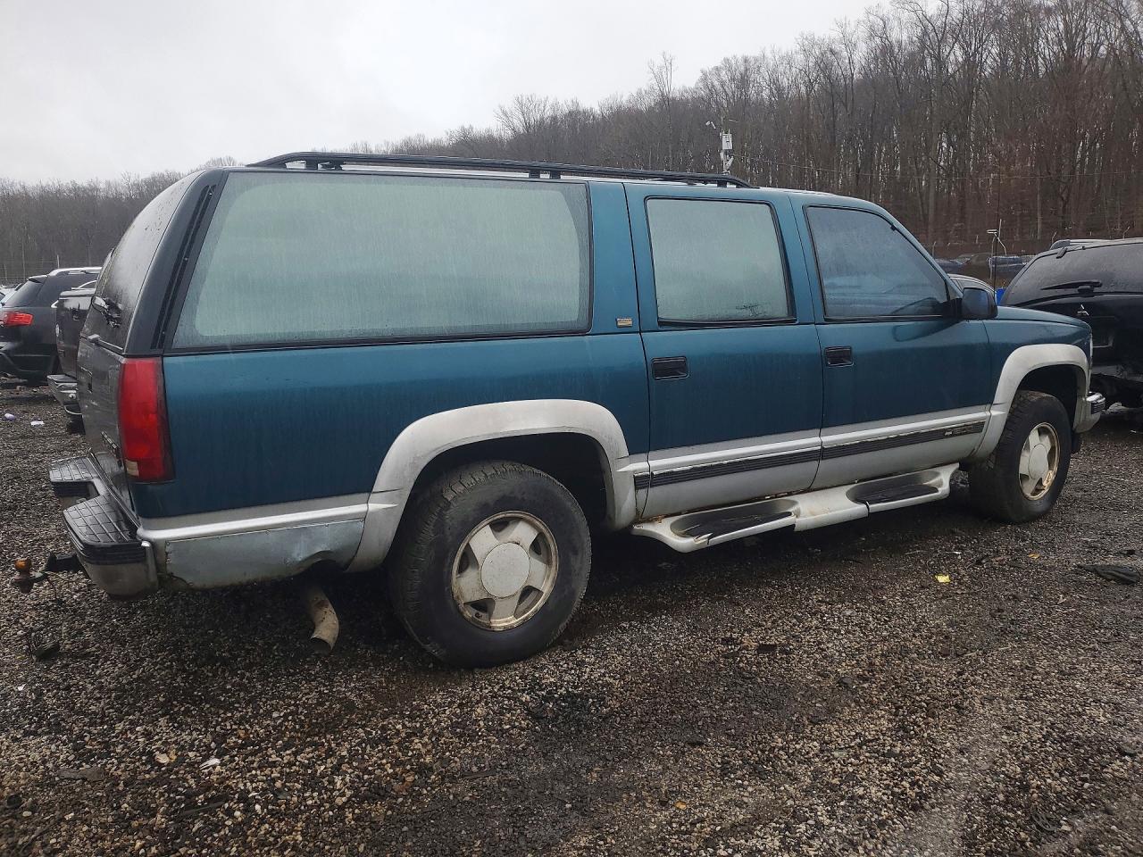 1993 Chevrolet Suburban K1500 Green vin: 1GNFK16K7PJ349512