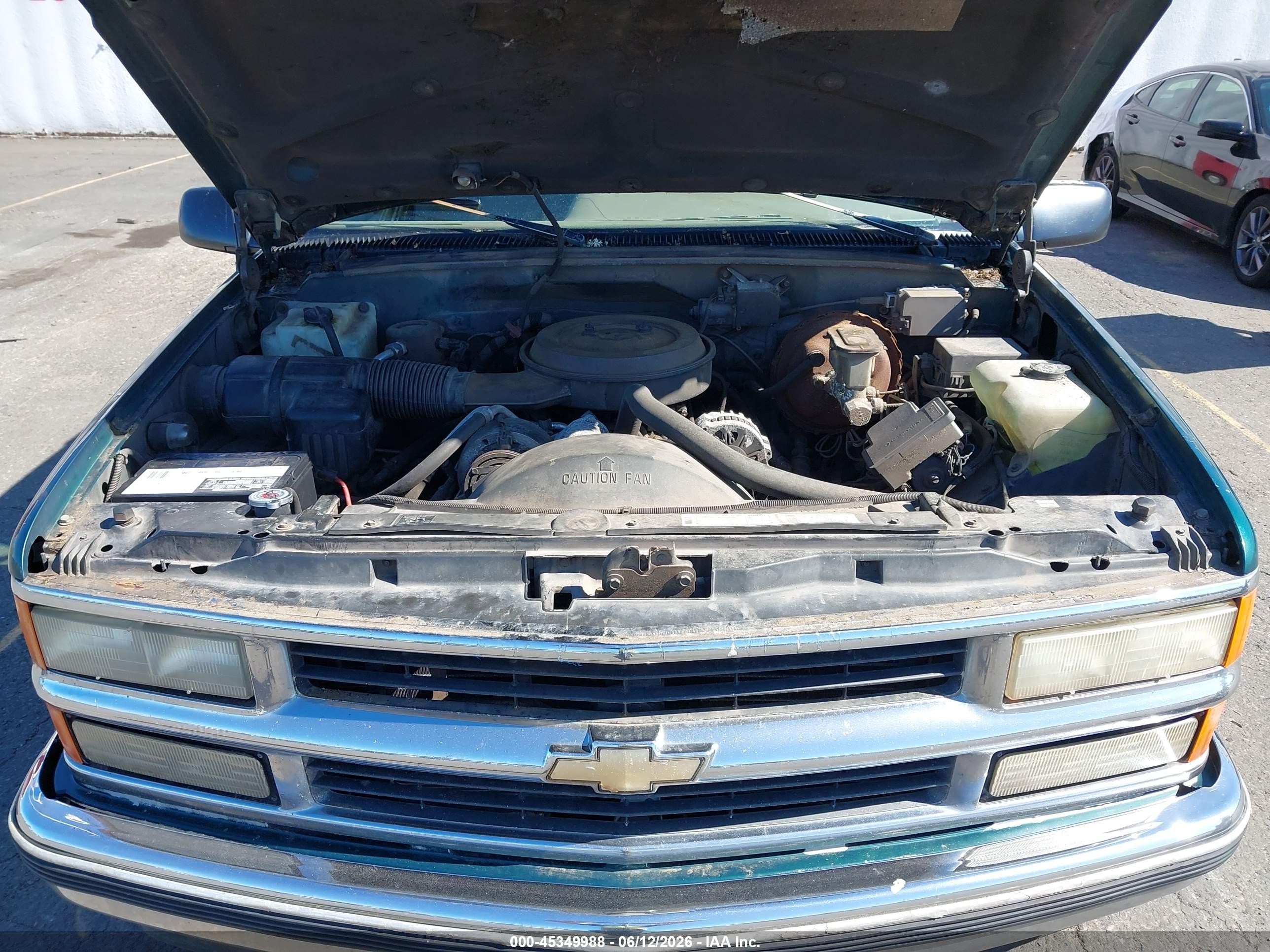 1995 Chevrolet Suburban K1500 Green vin: 1GNFK16K8SJ336910