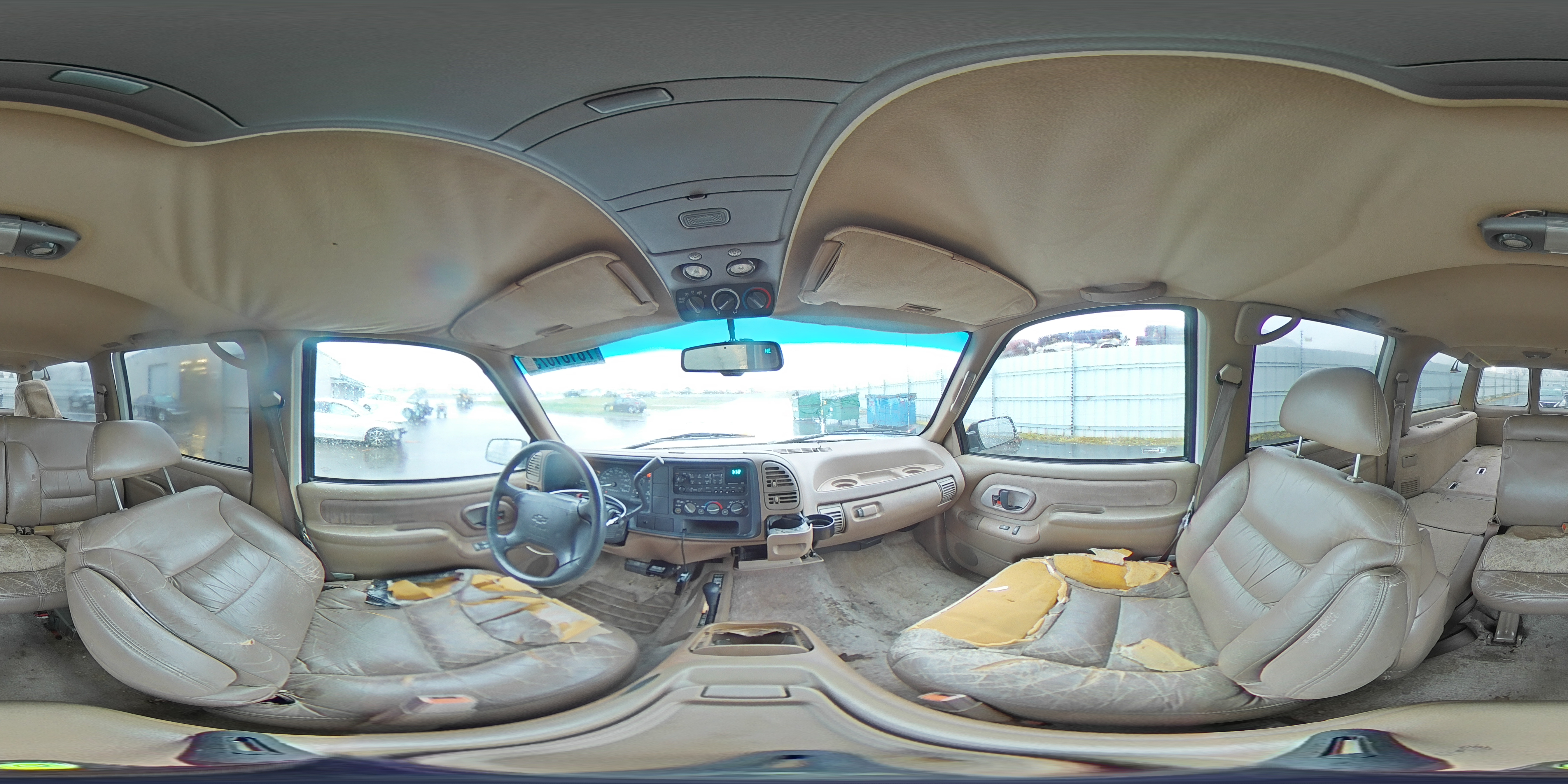 1995 Chevrolet Suburban K1500 White vin: 1GNFK16KXSJ427239