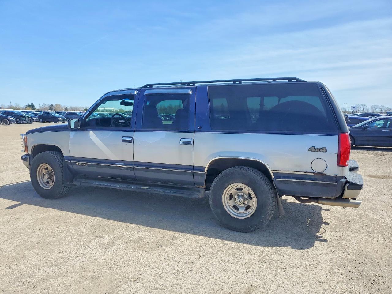 1997 Chevrolet Suburban K1500 Blue vin: 1GNFK16R1VJ345577