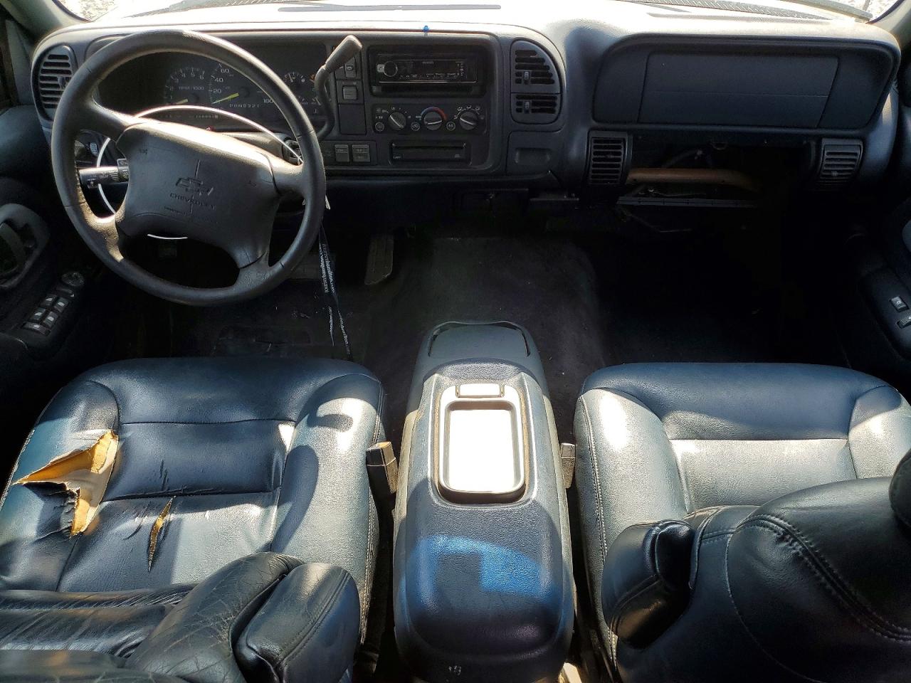 1997 Chevrolet Suburban K1500 Blue vin: 1GNFK16R1VJ345577