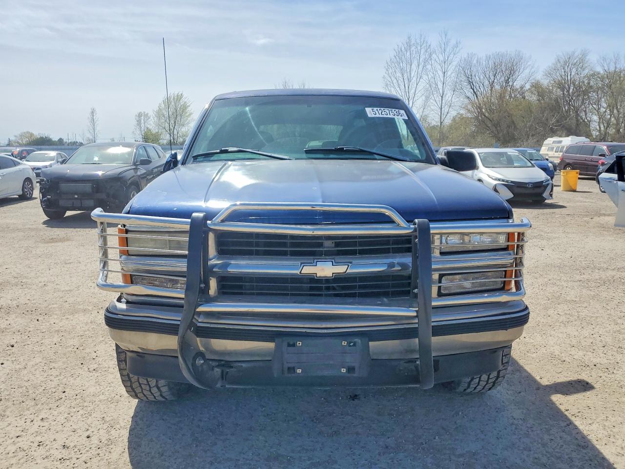 1997 Chevrolet Suburban K1500 Blue vin: 1GNFK16R1VJ345577