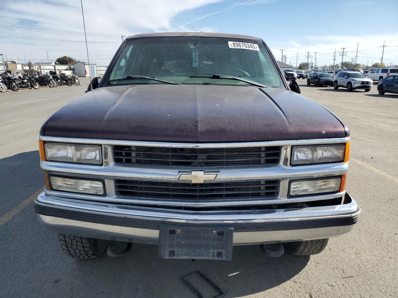 1997 Chevrolet Suburban K1500 Бордовый vin: 1GNFK16R3VJ338601
