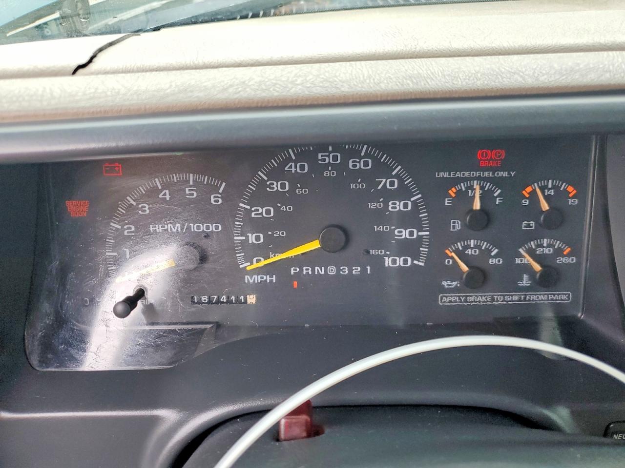 1998 Chevrolet Suburban K1500 Green vin: 1GNFK16R7WJ337064