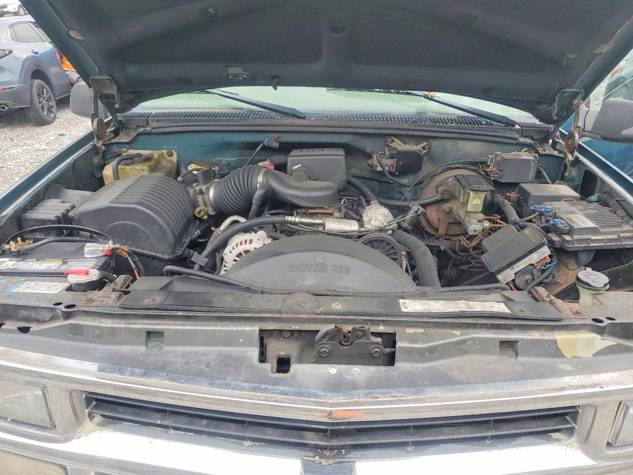 1997 Chevrolet Suburban Зеленый vin: 1GNFK16R8VJ409212